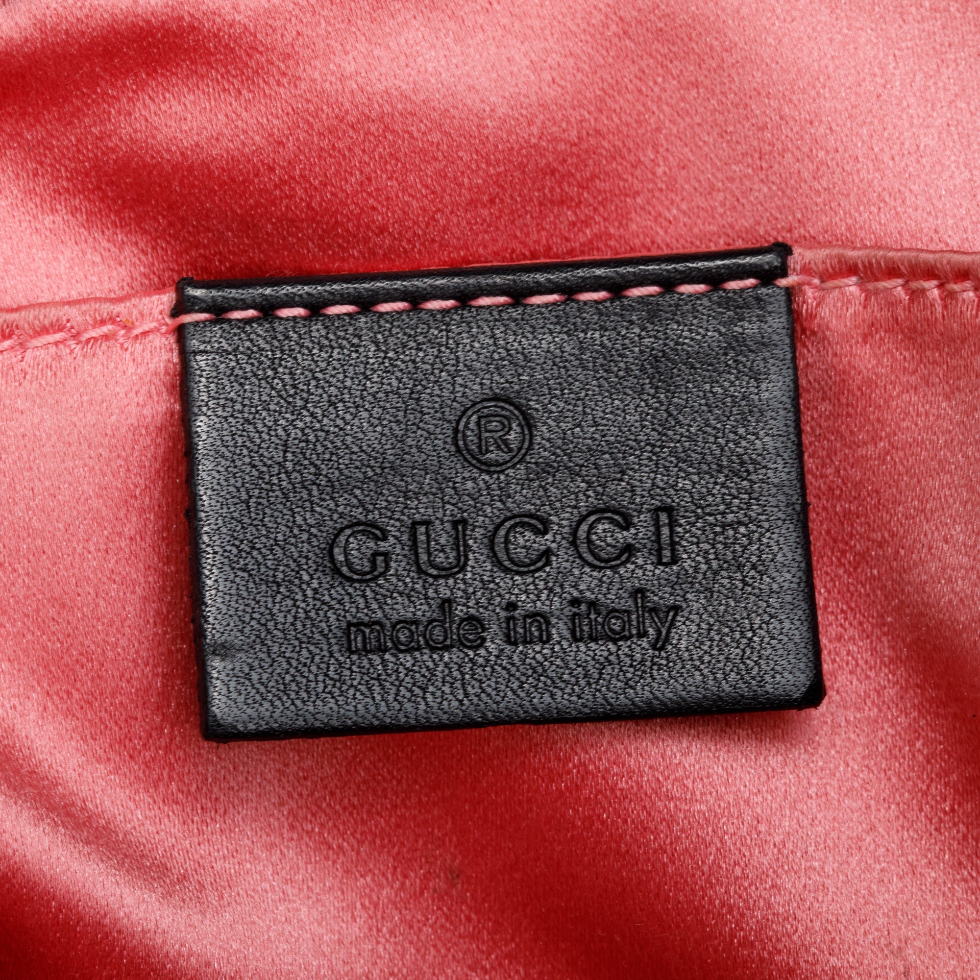 Gucci Black Velvet Matelasse GG Marmont Mini Shoulder Bag