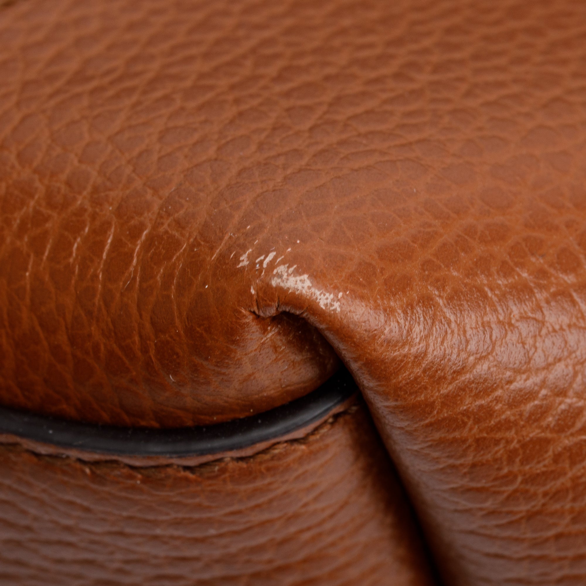 Gucci Blue GG Denim Brown Leather Trim Ophidia GG Medium Tote