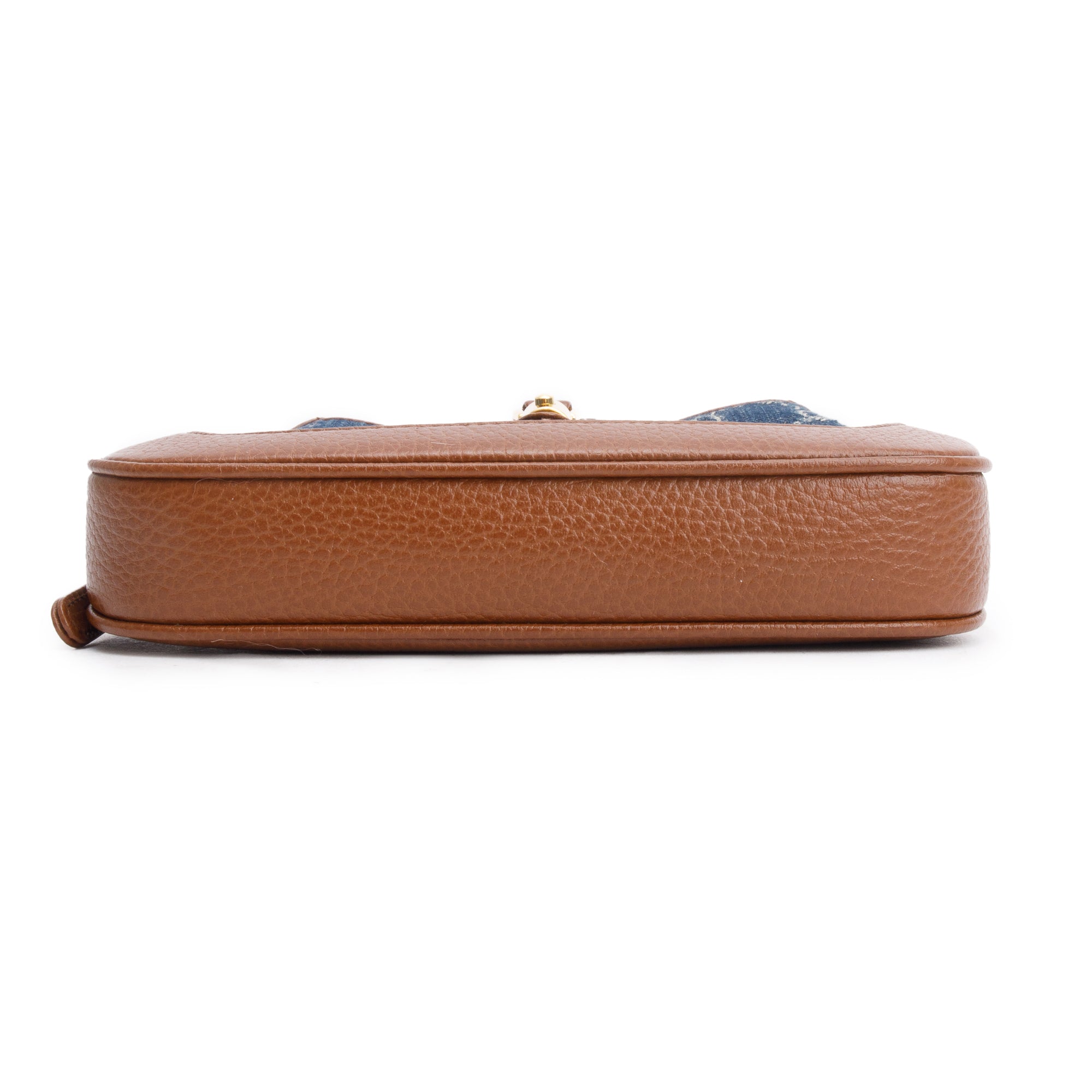 Gucci Blue GG Denim Jackie 1961 Mini Shoulder Bag w/ Box