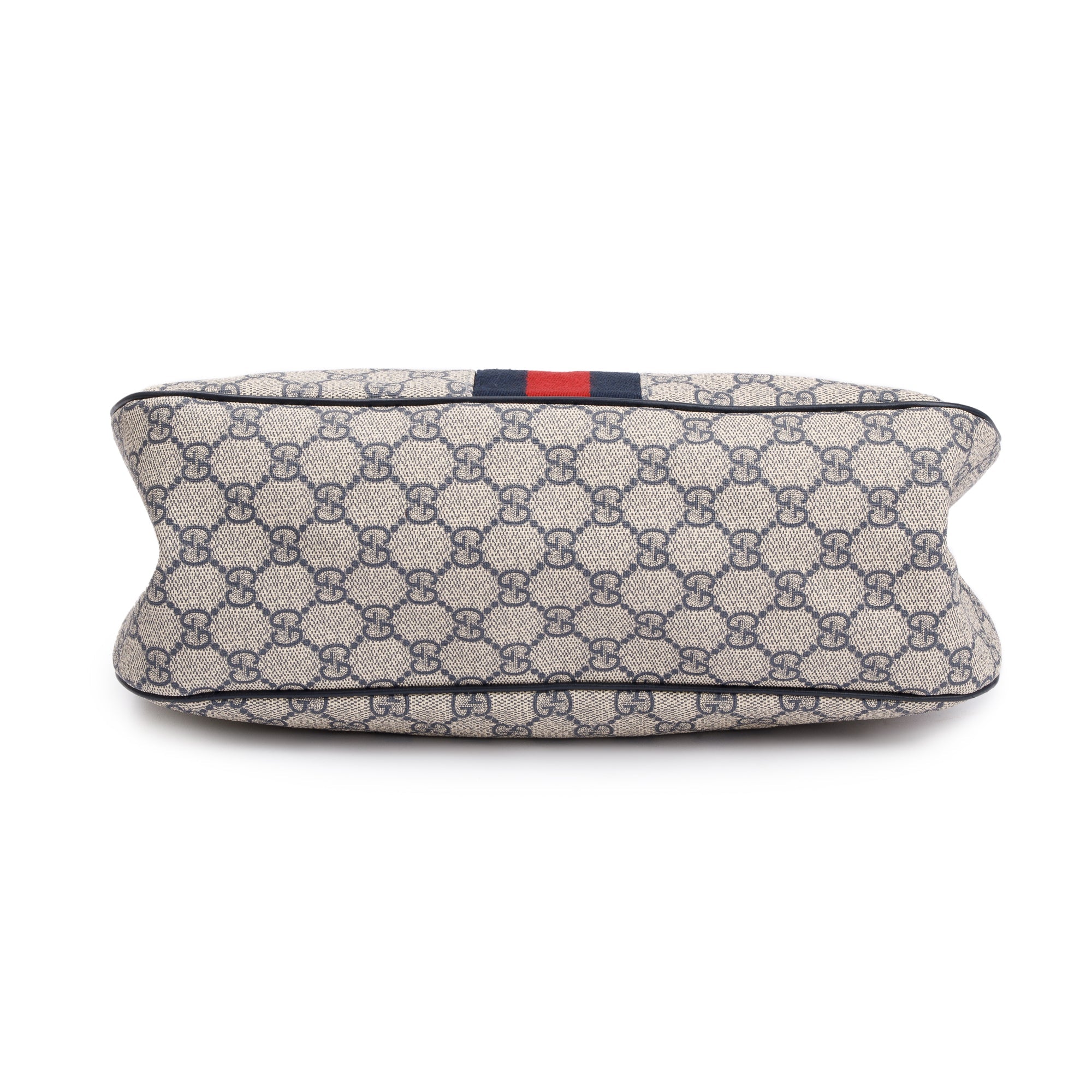 Gucci Blue GG Supreme Web Sherry Shoulder Bag