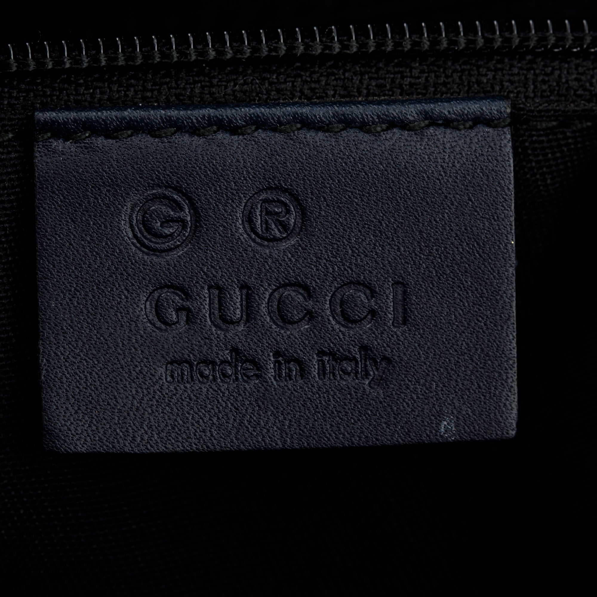 Gucci Blue GG Supreme Web Sherry Shoulder Bag