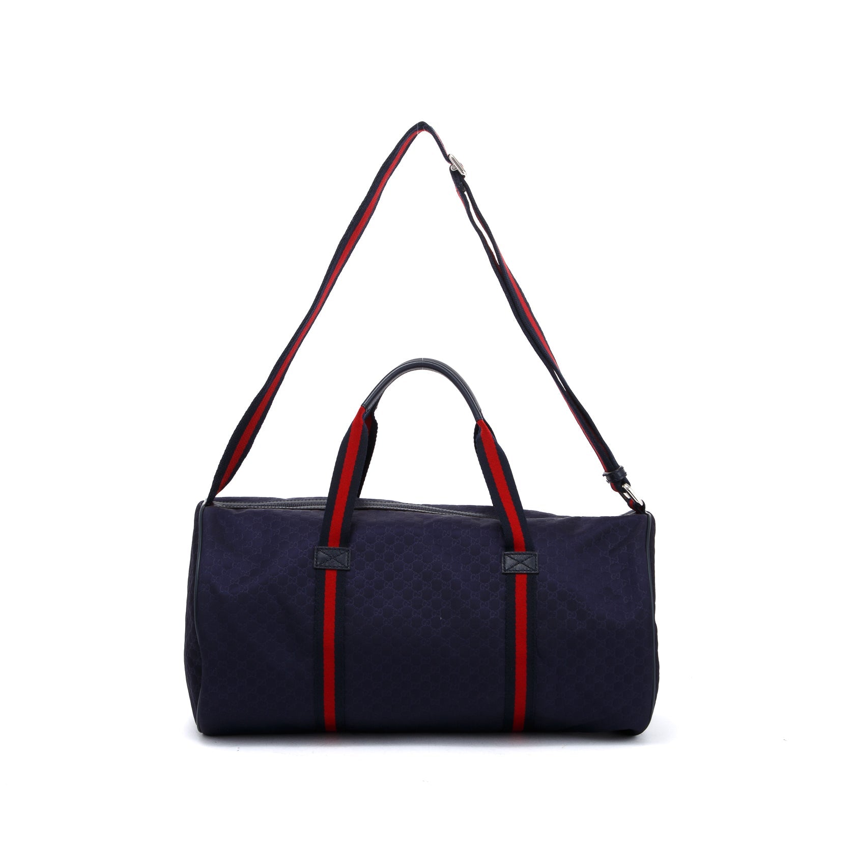 Gucci Blue Microguccissima Nylon Kid's Gym Bag