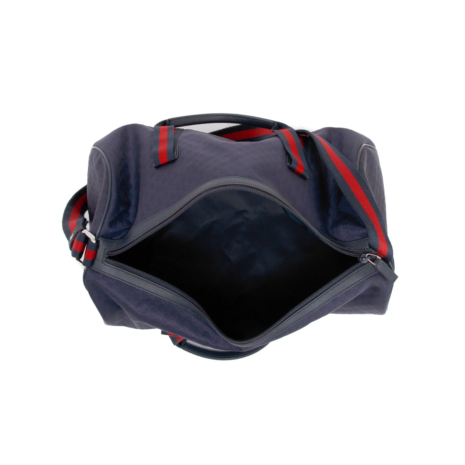 Gucci Blue Microguccissima Nylon Kid's Gym Bag