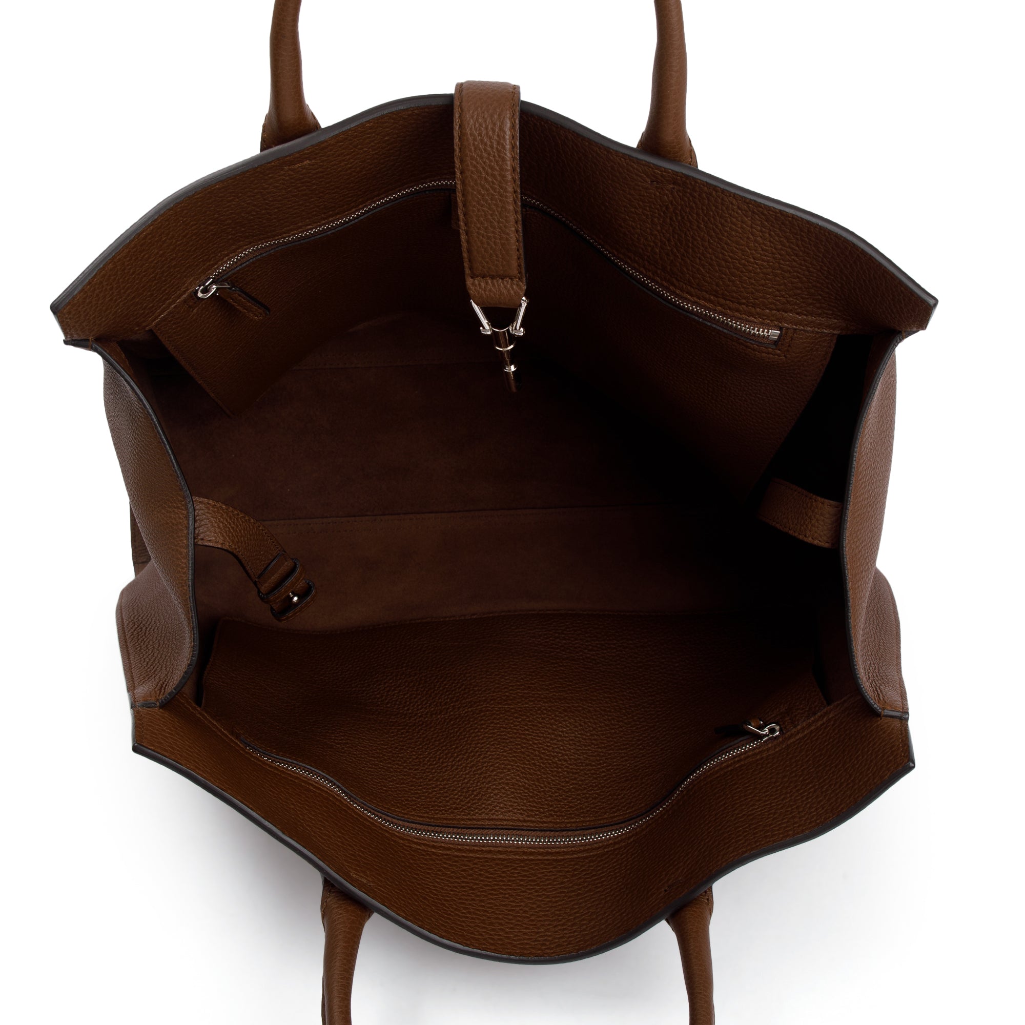 Gucci Brown Calfskin Leather Medium Soft Jackie Tote