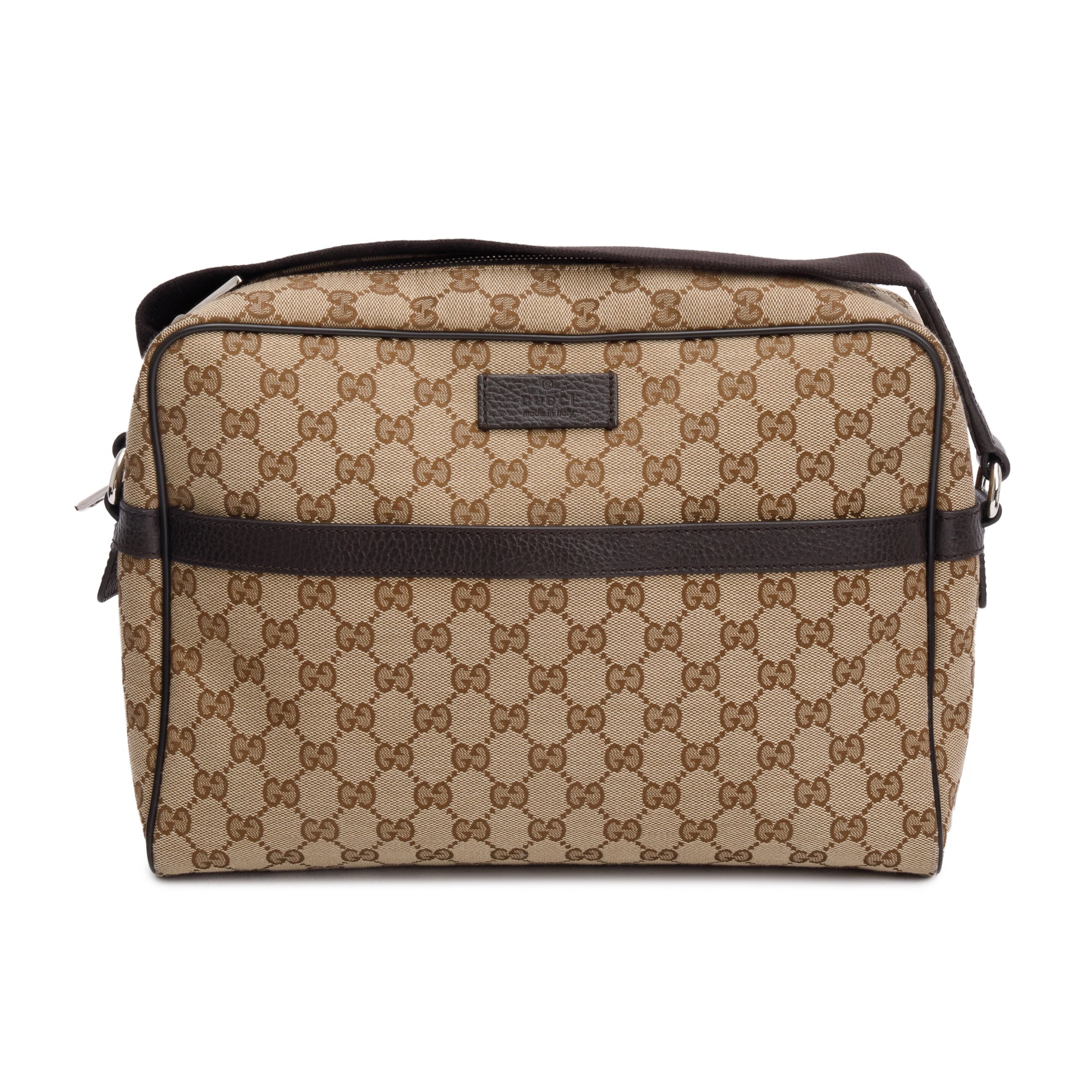 Gucci Brown GG Canvas Messenger Bag