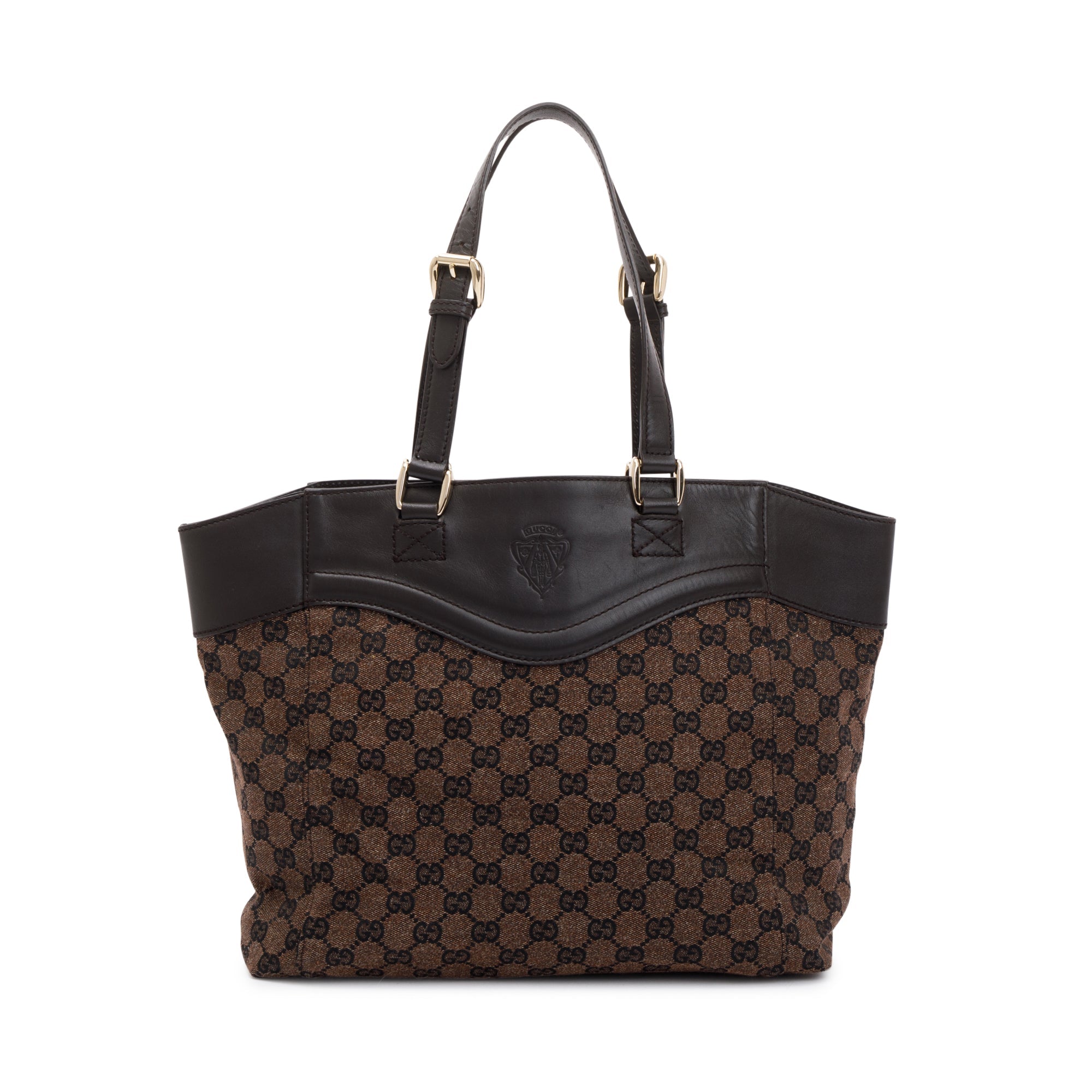 Gucci Brown GG Canvas Town Tote