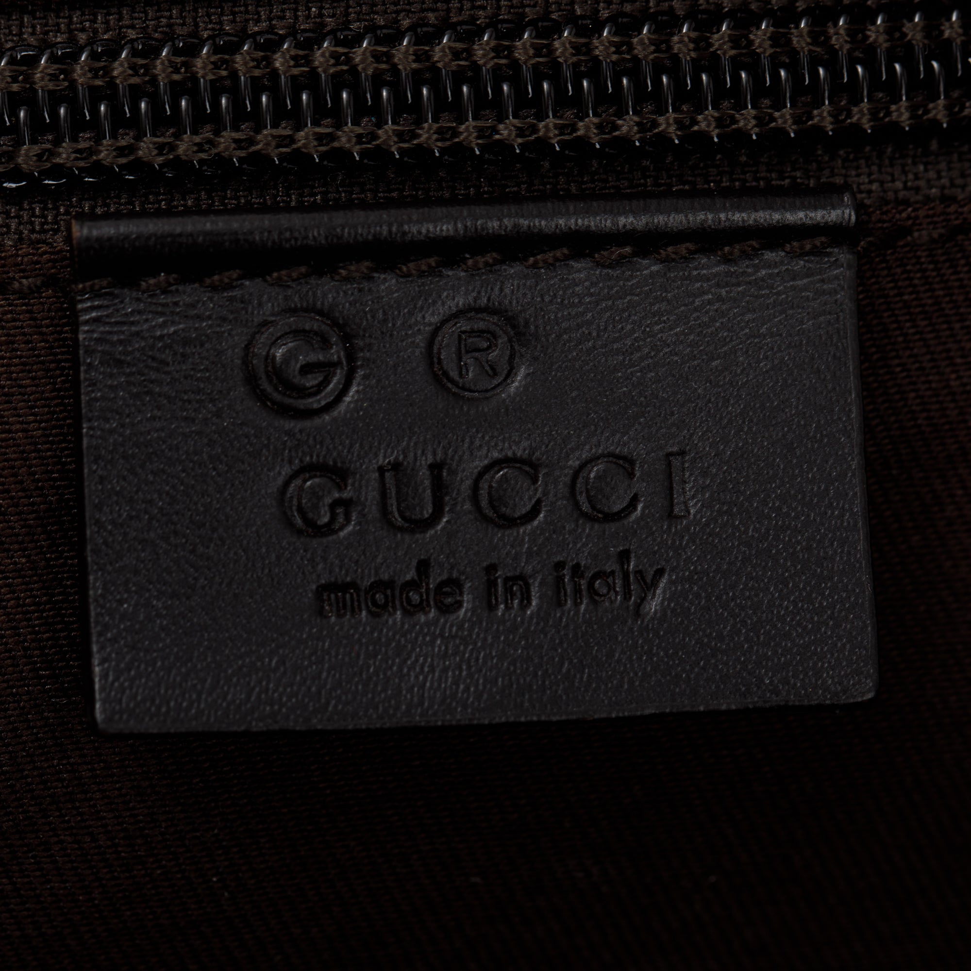 Gucci Brown GG Nylon Extra Large Hobo