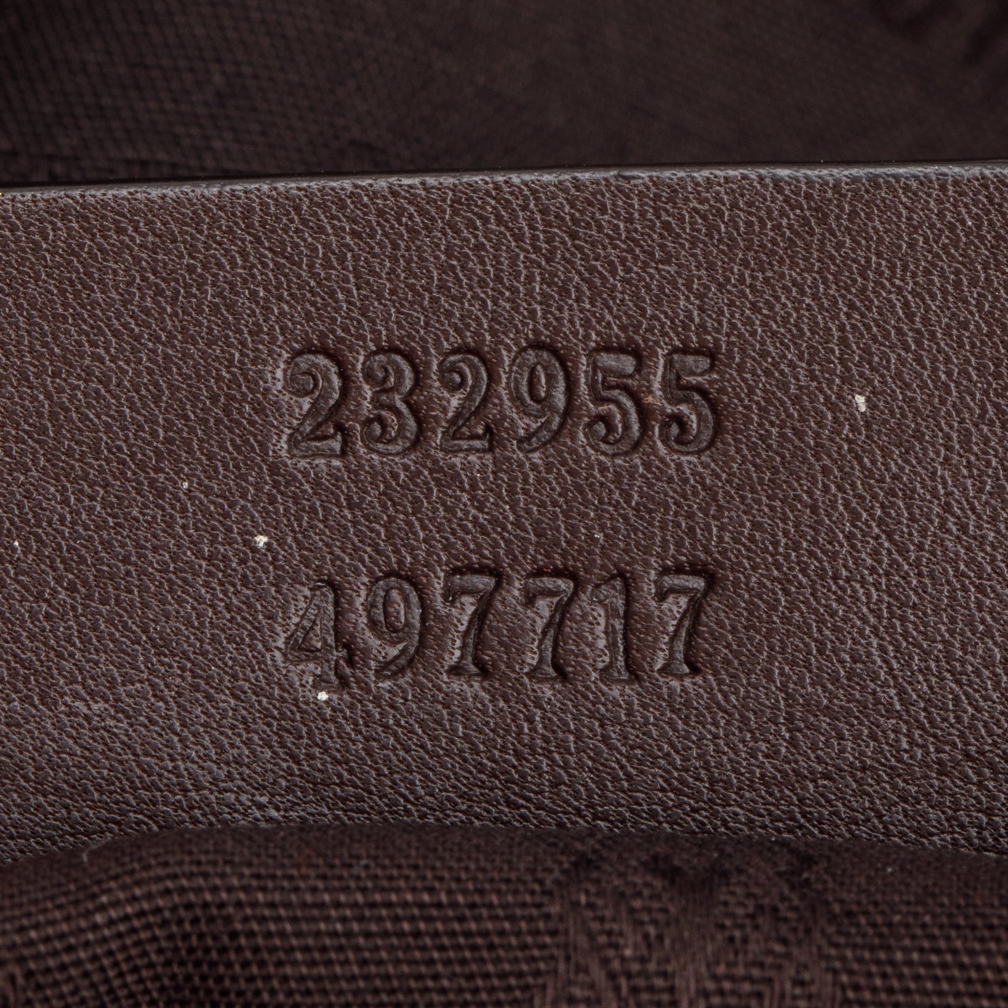 Gucci Brown GG Signature Leather Medium Sukey Tote