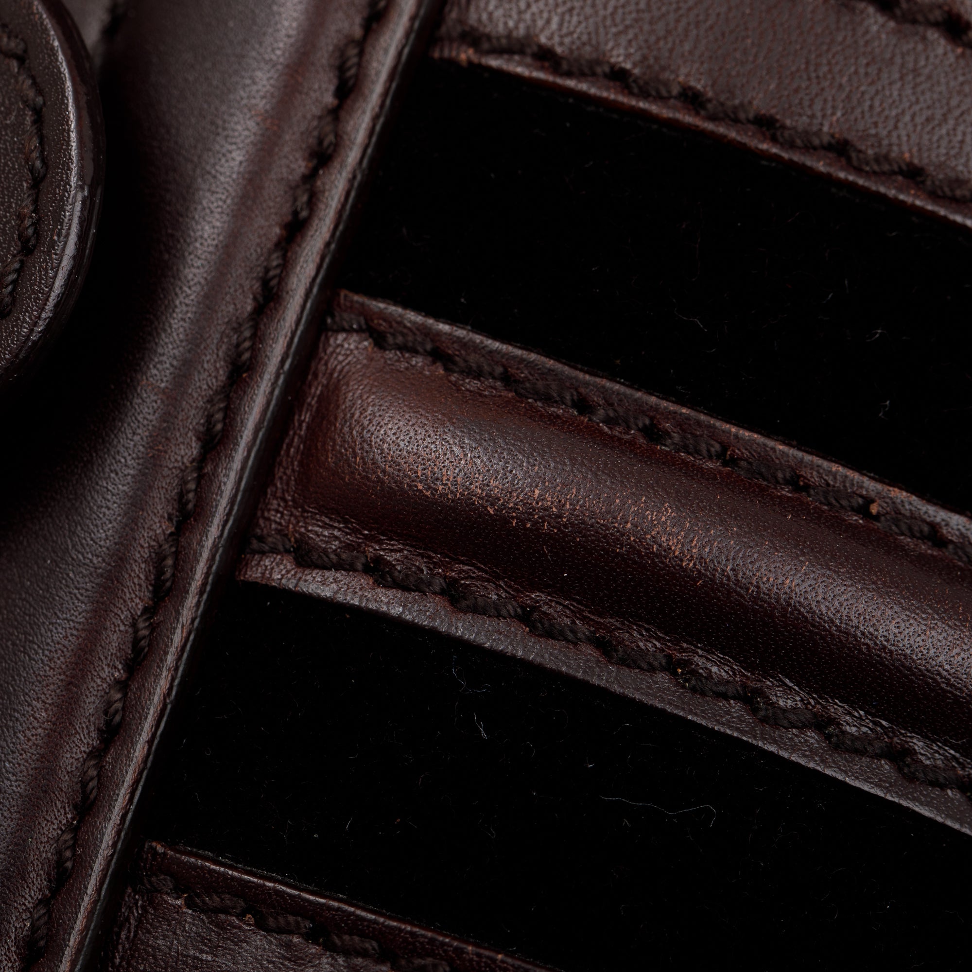 Gucci Brown GG Signature Leather Treasure Boston Bag