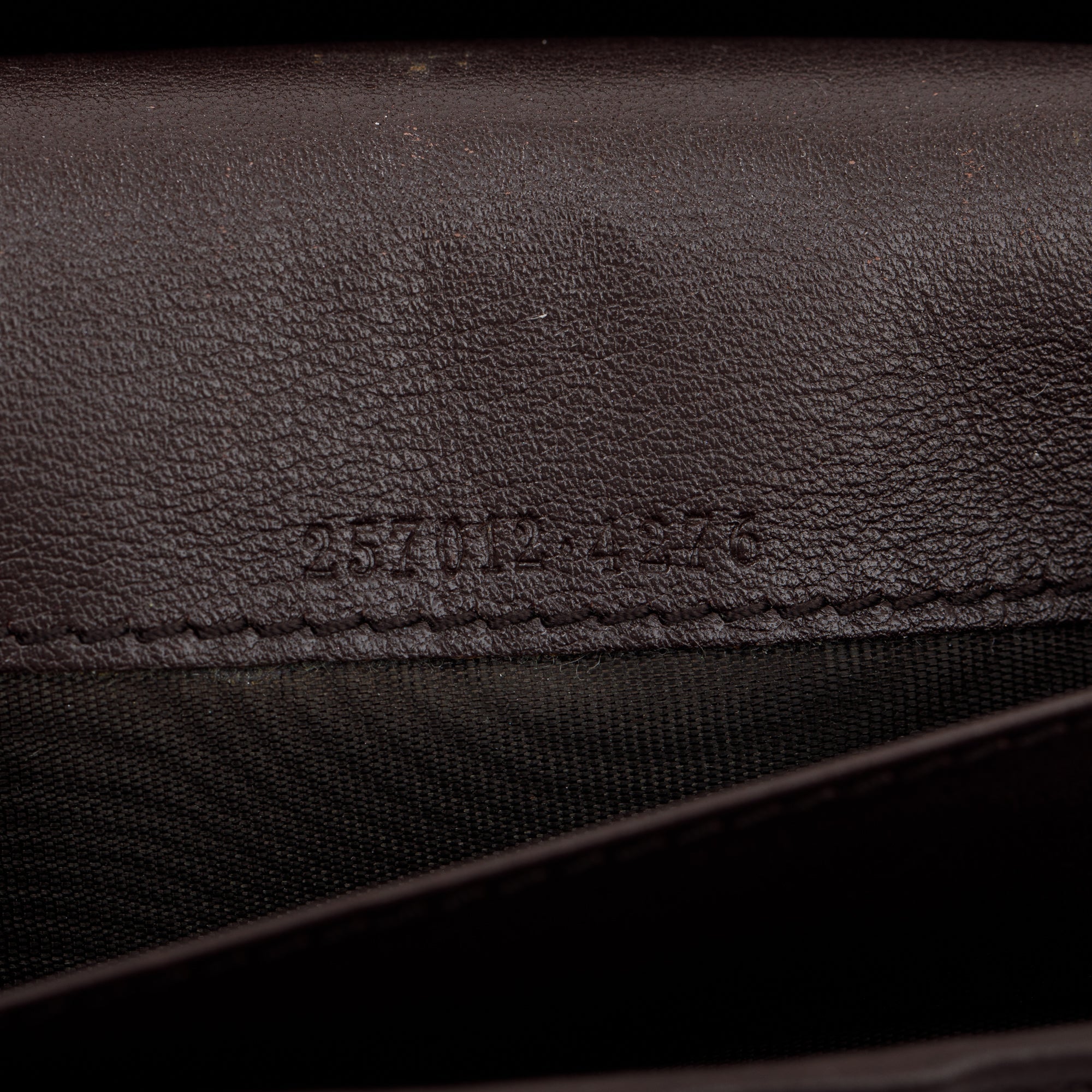 Gucci Brown Guccissima Leather Continental Wallet w/ Box