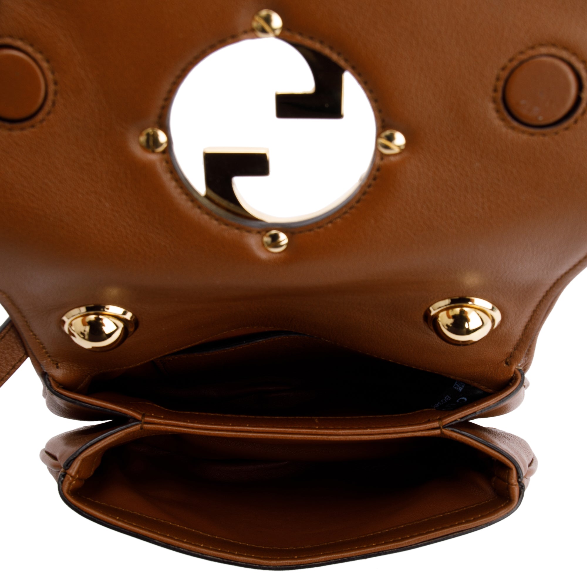Gucci Brown Leather Blondie Mini Bag