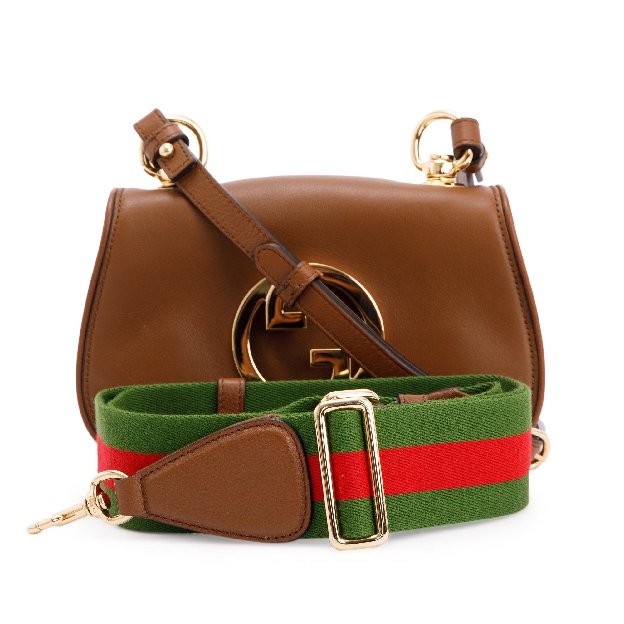 Gucci Brown Leather Blondie Mini Bag