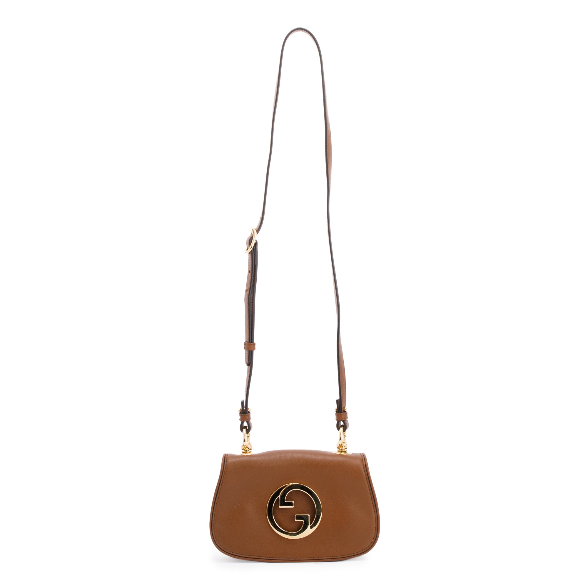 Gucci Brown Leather Blondie Mini Bag