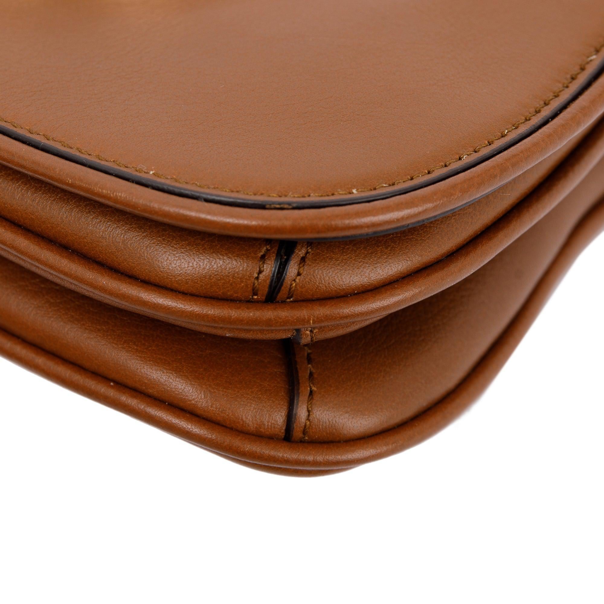 Gucci Brown Leather Blondie Mini Bag