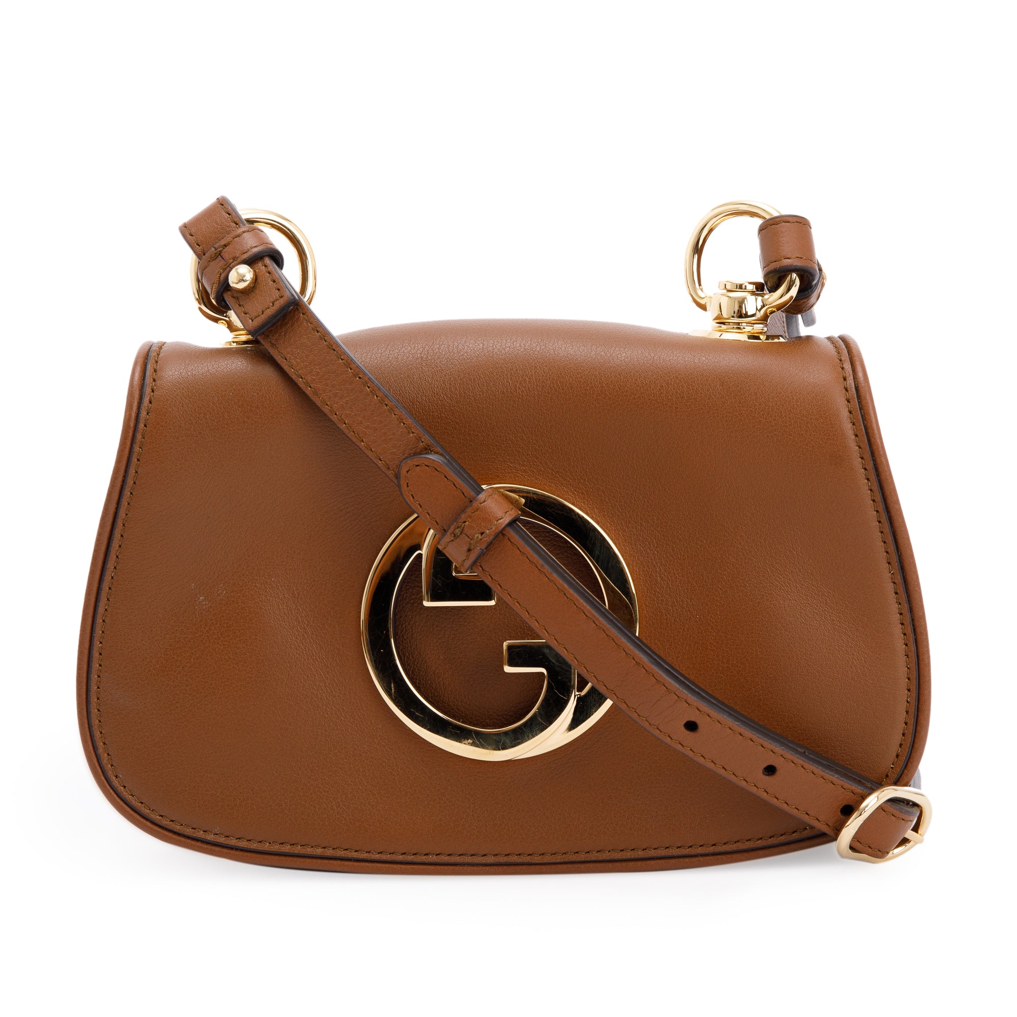 Gucci Brown Leather Blondie Mini Bag