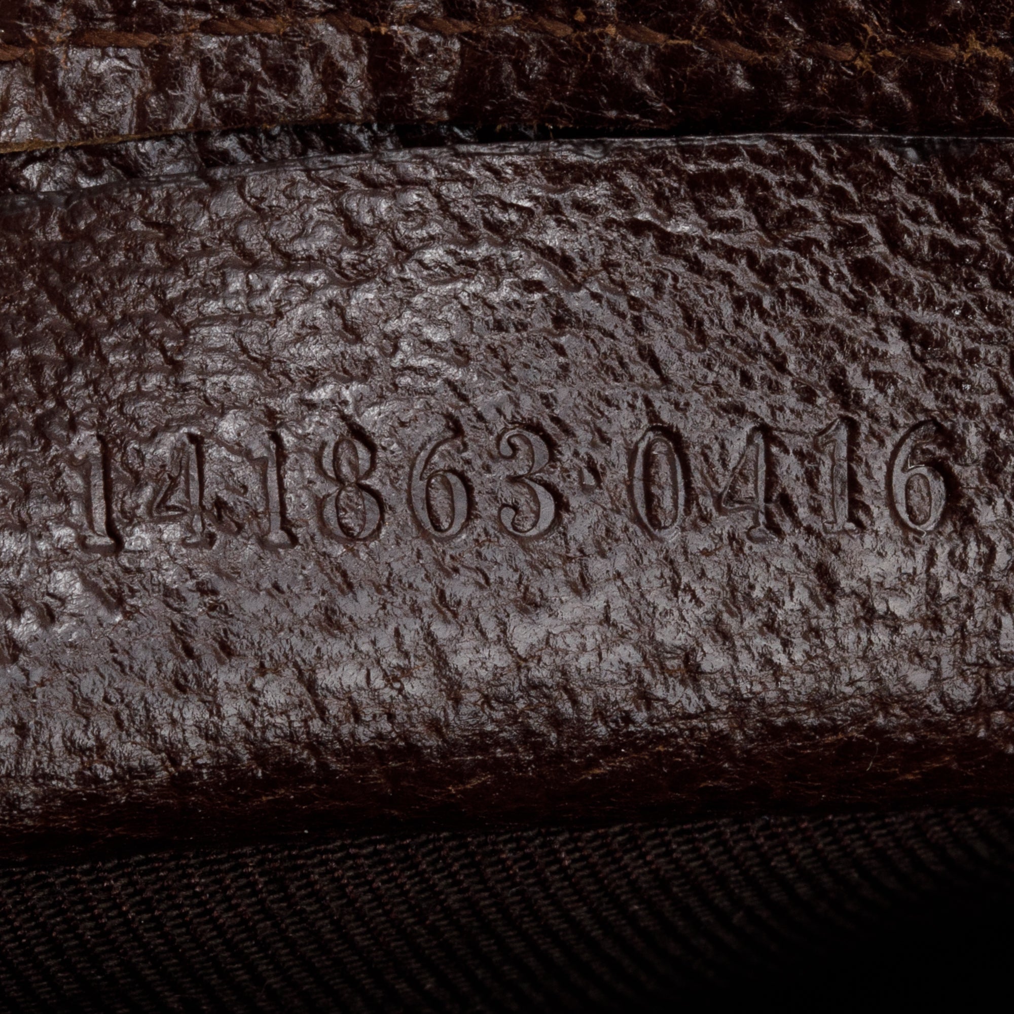 Gucci Brown Leather Trim GG Canvas Web Sherry Line Mini Shoulder Bag