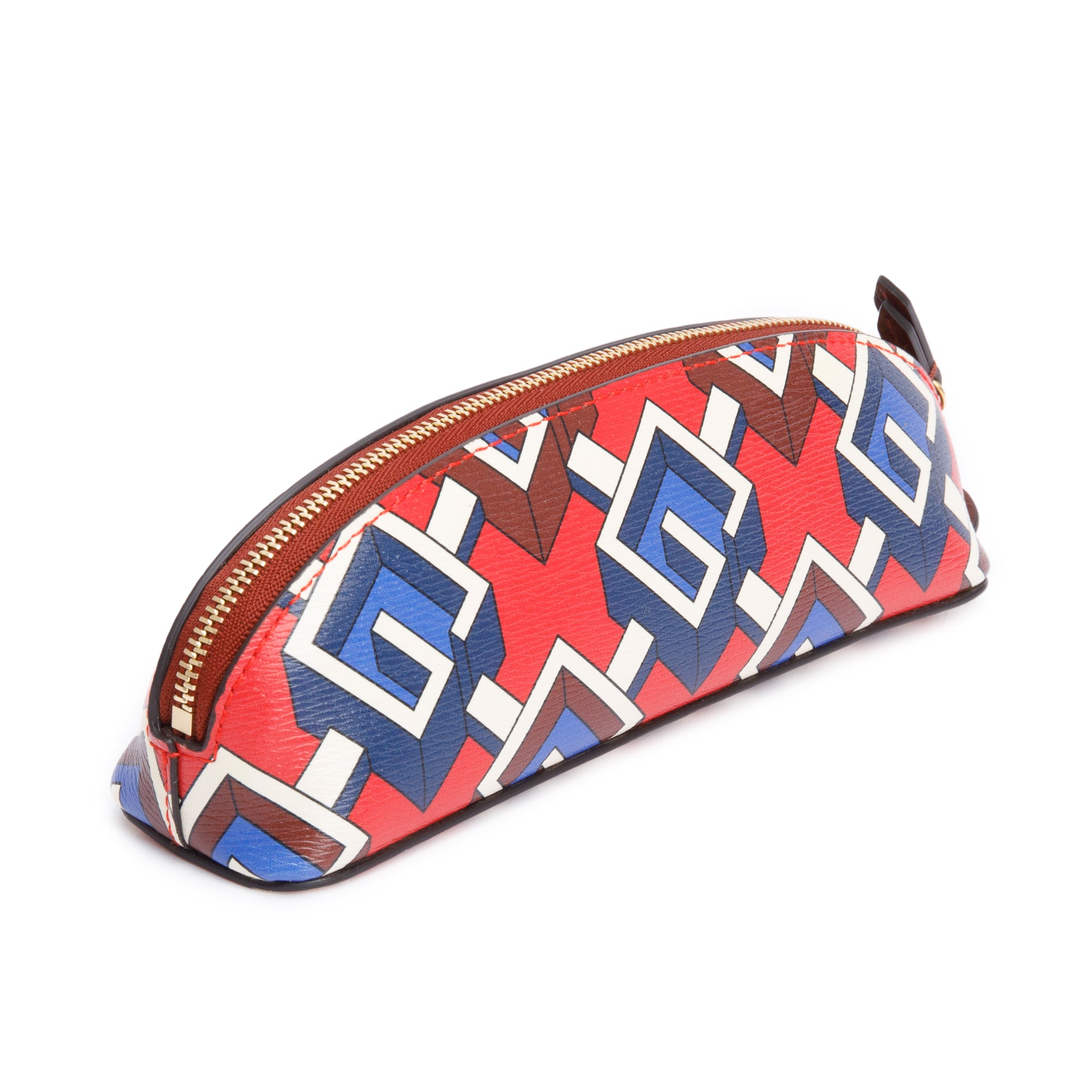Gucci Calfskin GG Cascade Pencil Case w/ Box