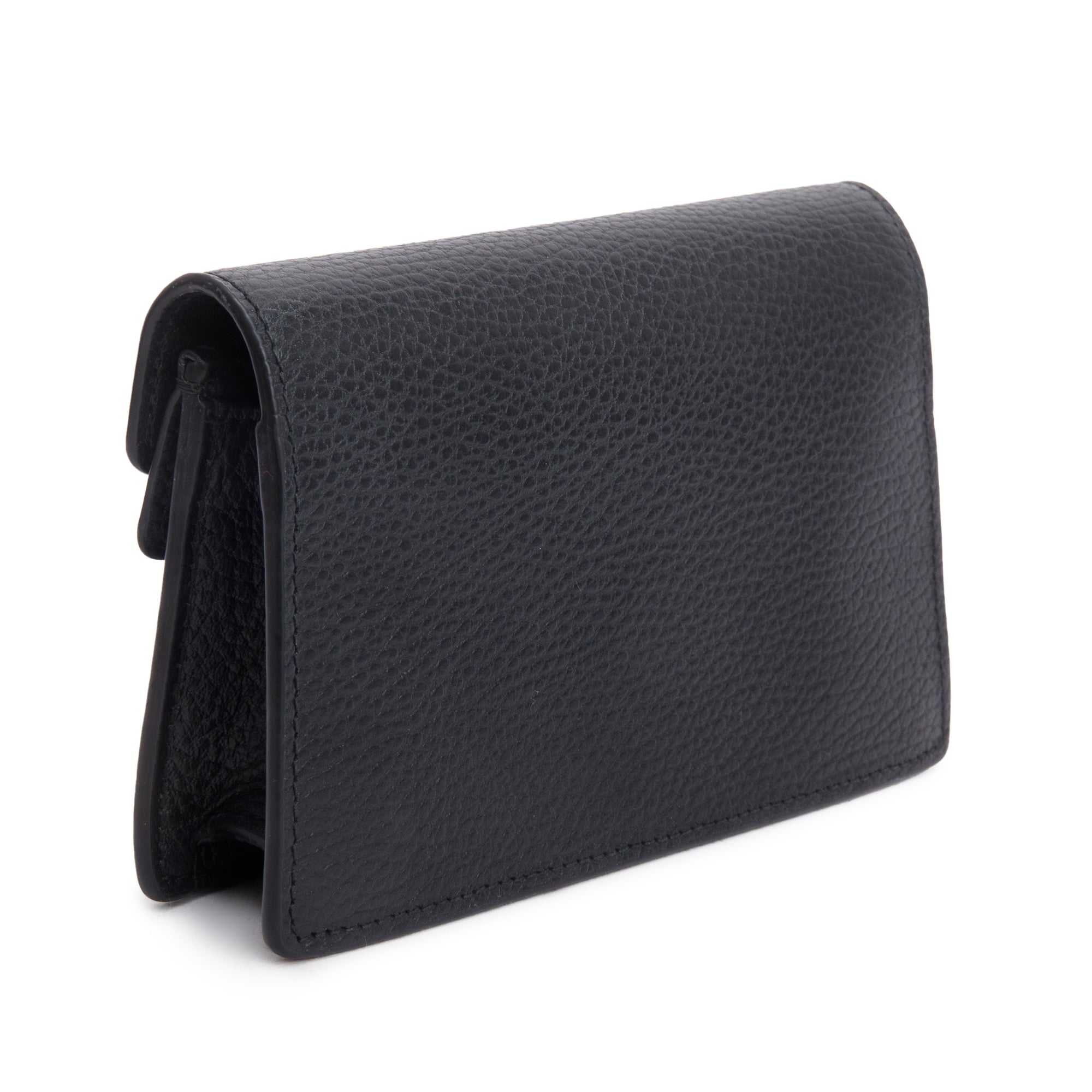 Gucci Dionysus Black Leather Super Mini Bag