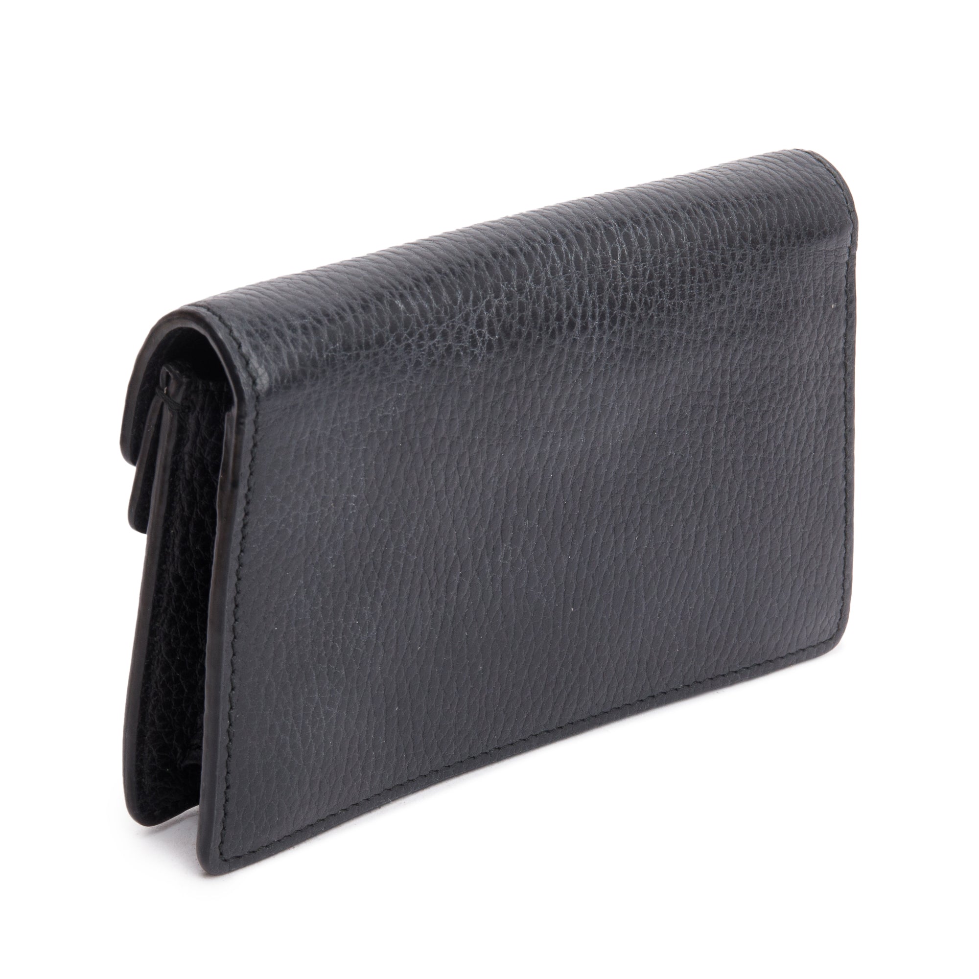 Gucci Dionysus Black Leather Super Mini Bag