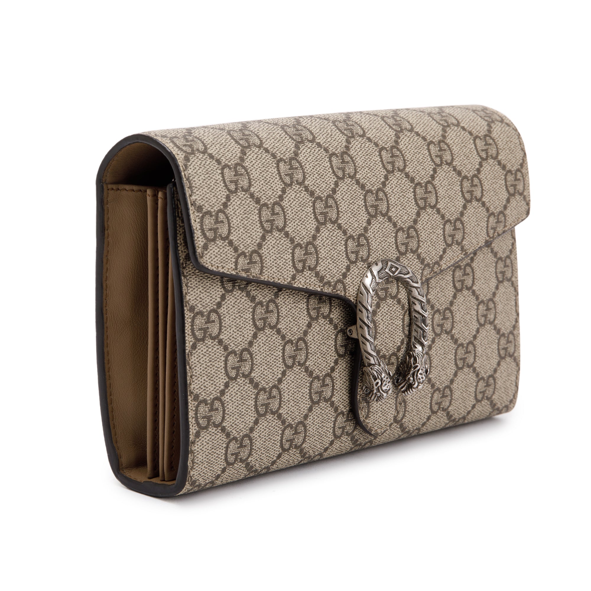 Gucci Dionysus GG Supreme Wallet on Chain