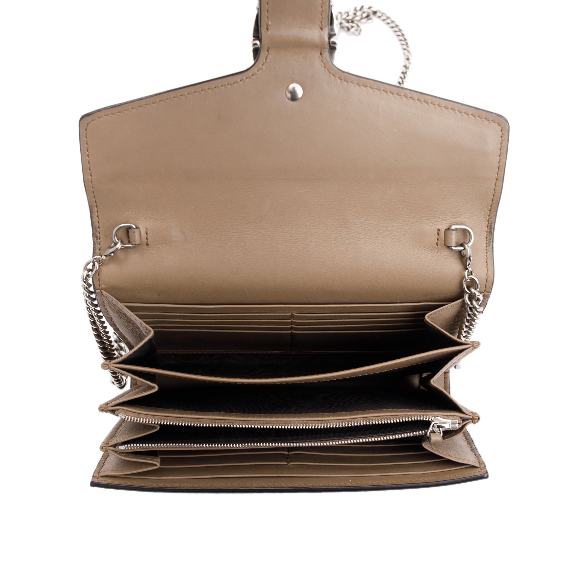 Gucci Dionysus GG Supreme Wallet on Chain w/ Box