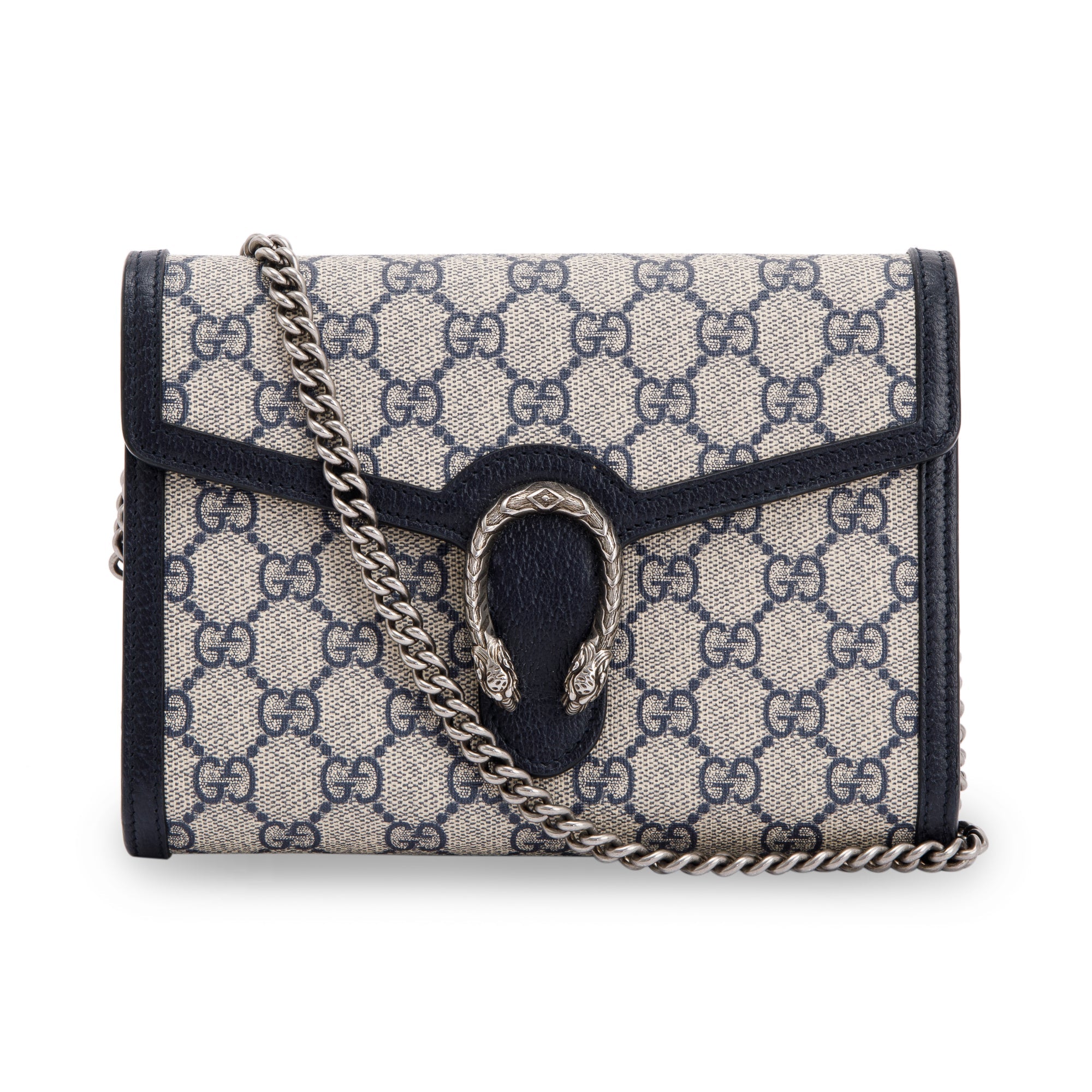 Gucci Dionysus GG Supreme Wallet on Chain w/ Box