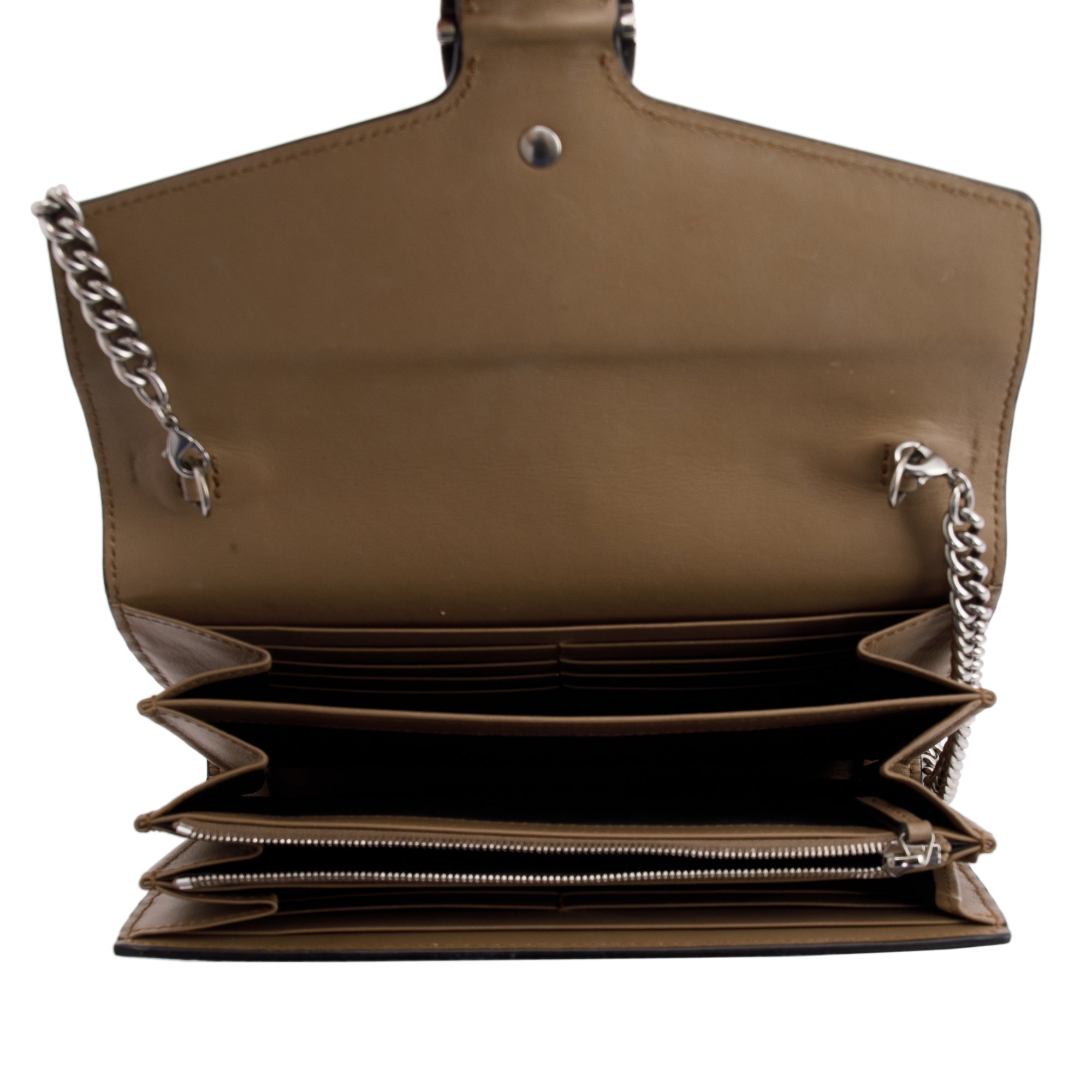 Gucci Dionysus GG Supreme Wallet on Chain w/ Box