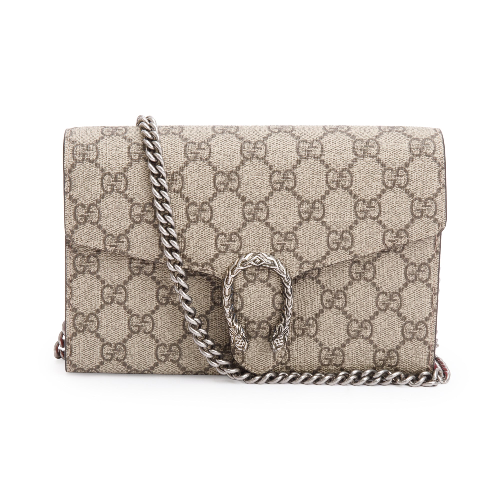 Gucci Dionysus GG Supreme Wallet on Chain w/ Box