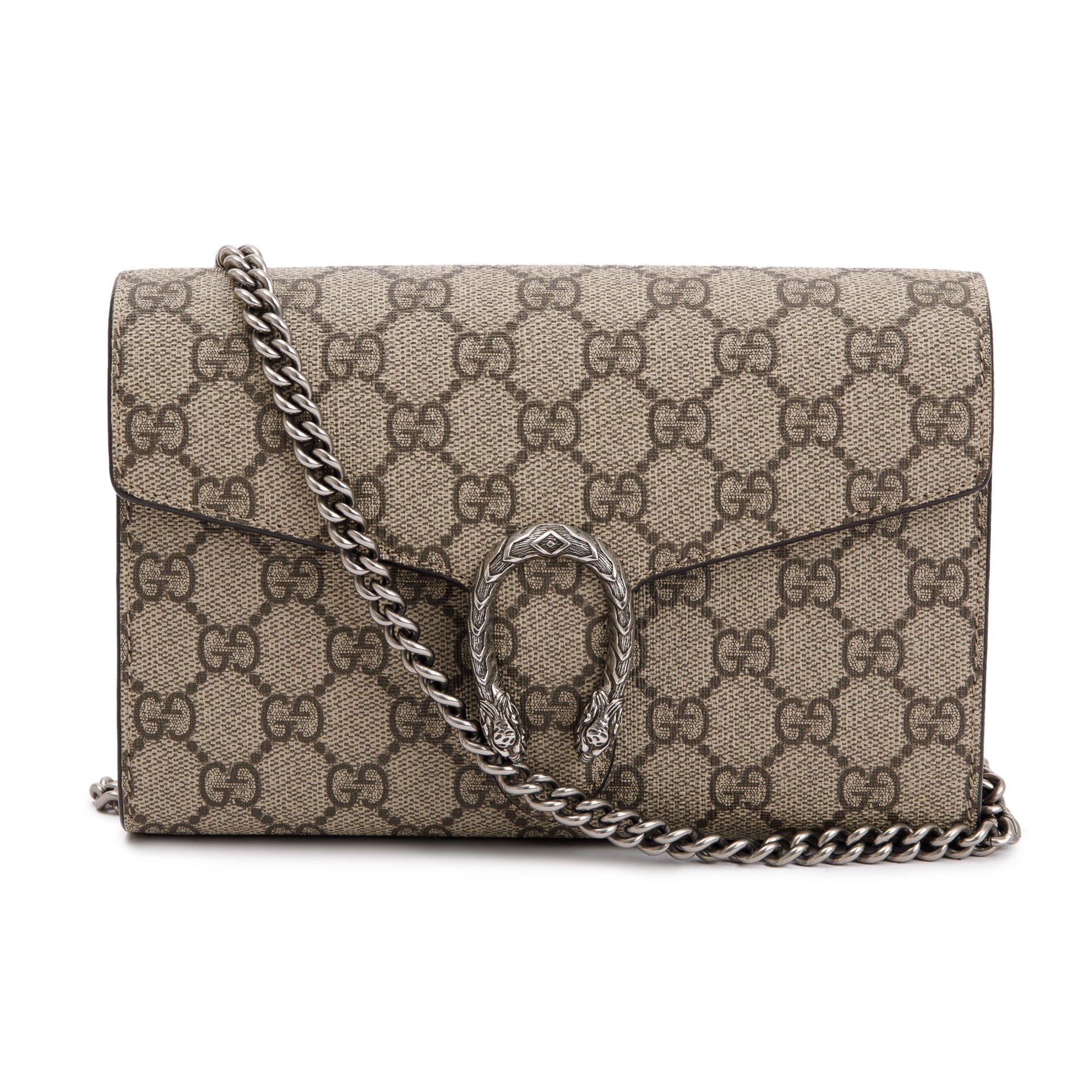 Gucci Dionysus GG Supreme Wallet on Chain