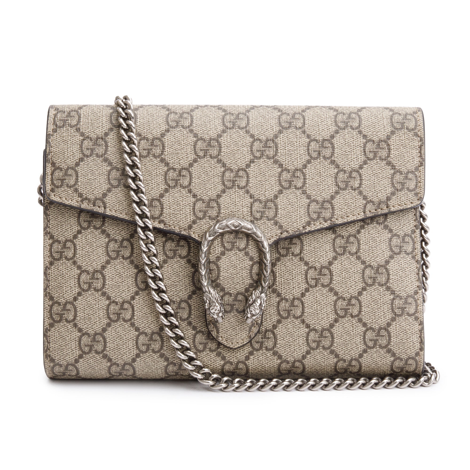Gucci Dionysus GG Supreme Wallet on Chain