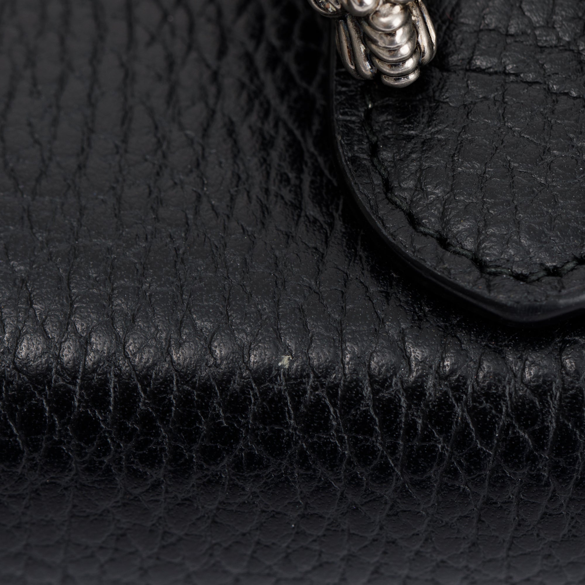 Gucci Dionysus Leather Mini Chain Wallet w/ Box