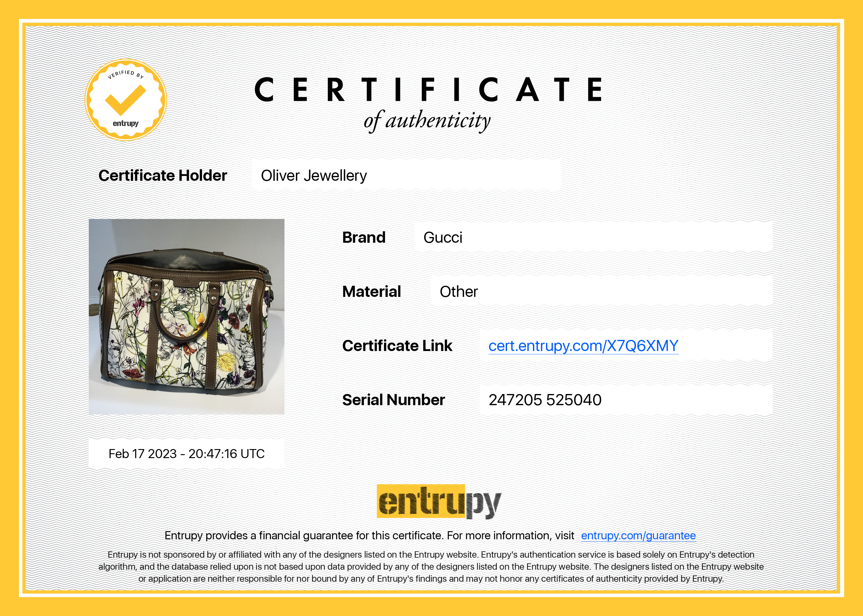 Gucci Flora Canvas Medium Joy Boston Bag w/ Strap