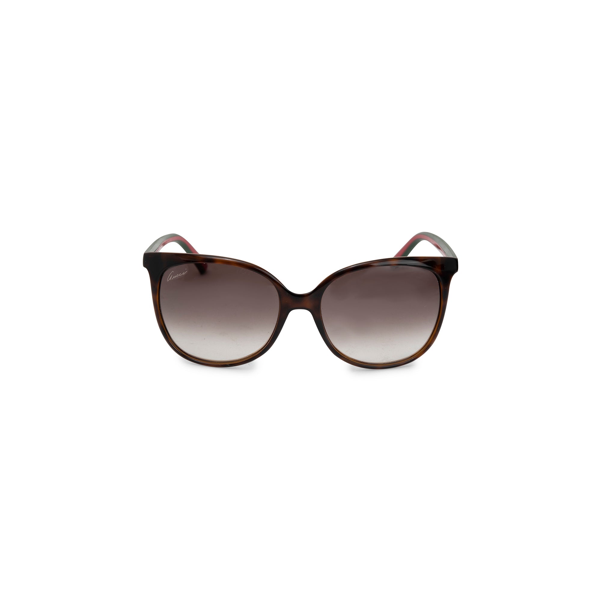 Gucci GG 3649/S Cat-Eye Web Sunglasses w/ Case