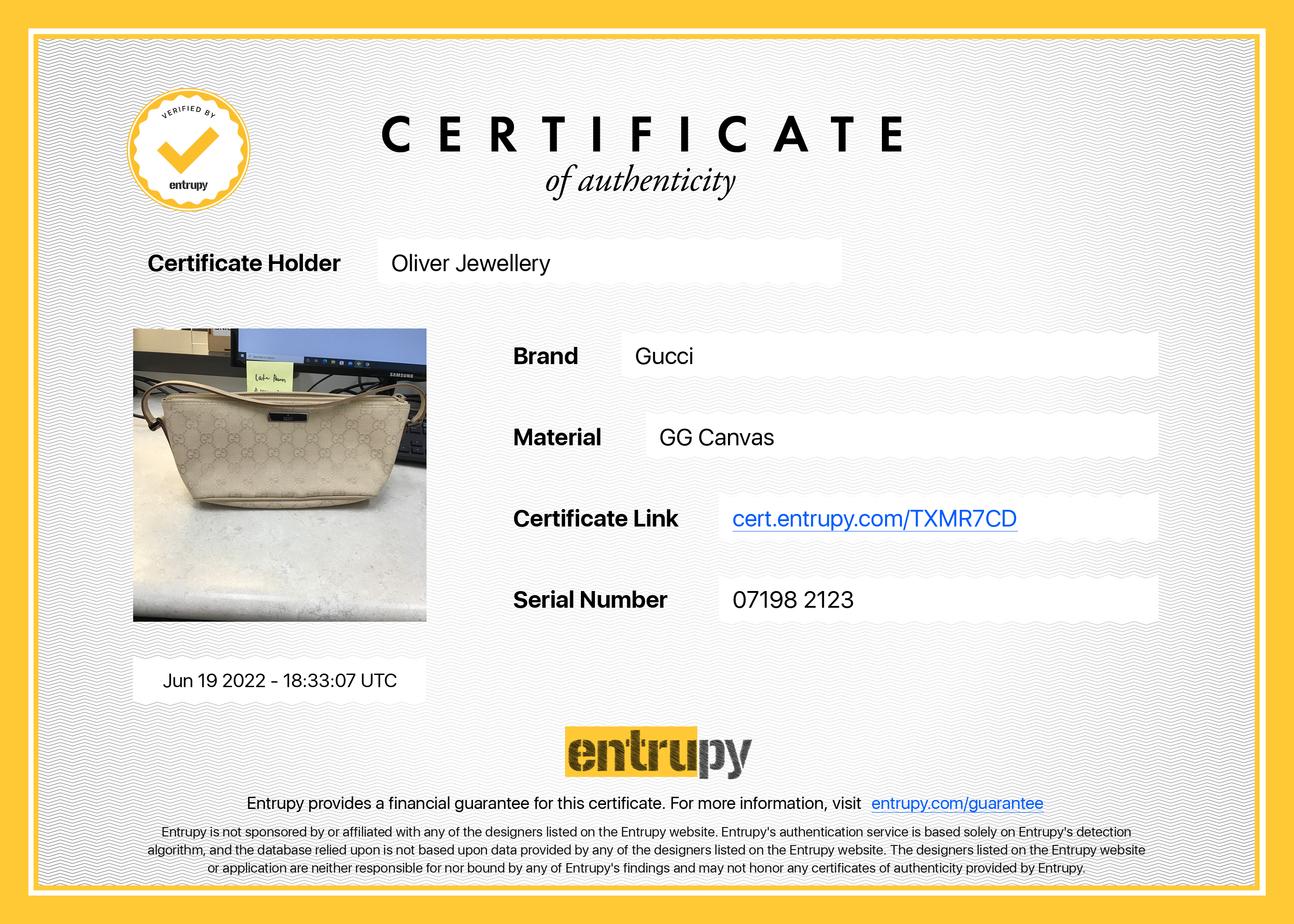 Gucci GG Canvas Boat Pochette