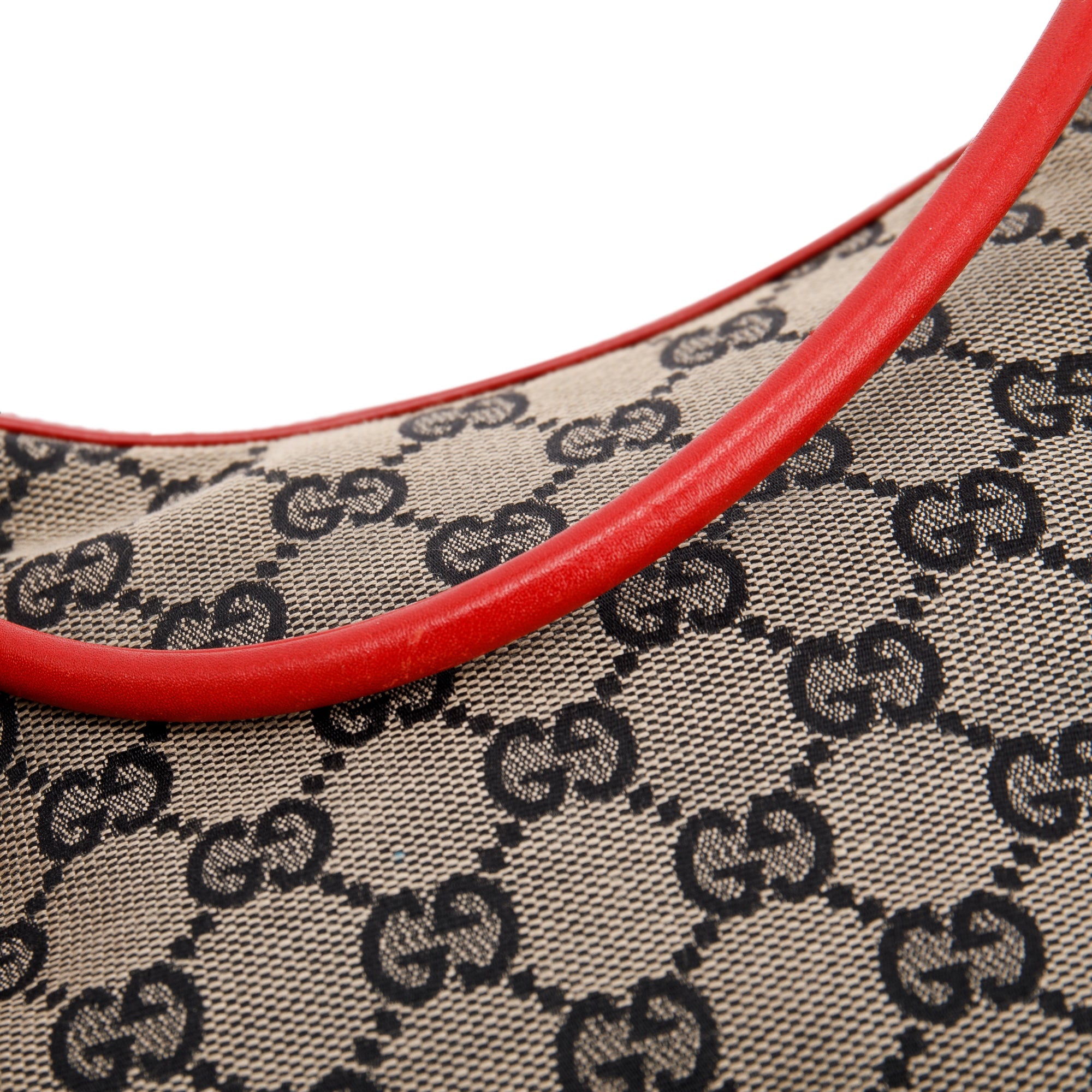 Gucci GG Canvas Clasp Hobo