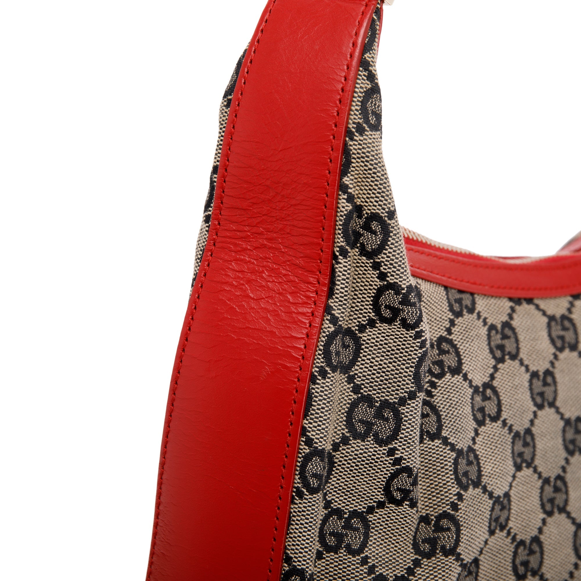 Gucci GG Canvas Clasp Hobo