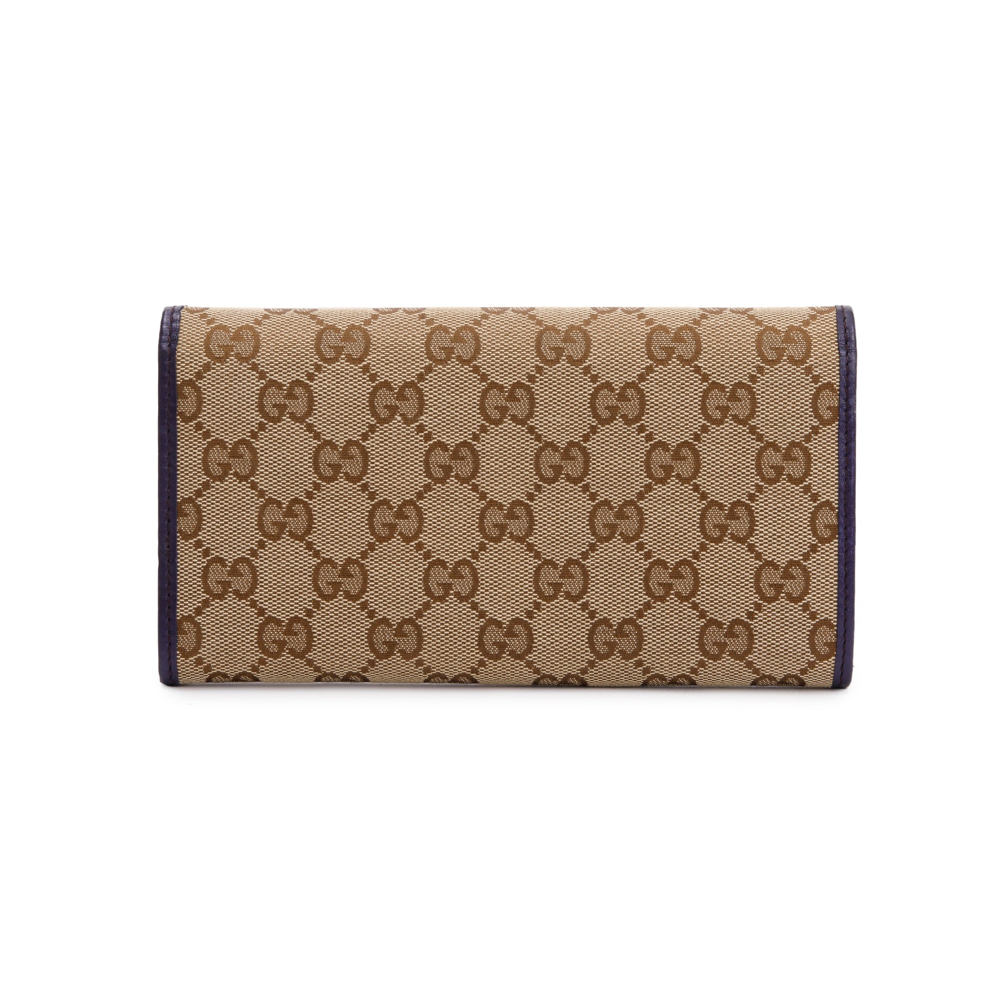 Gucci GG Canvas Continental Wallet