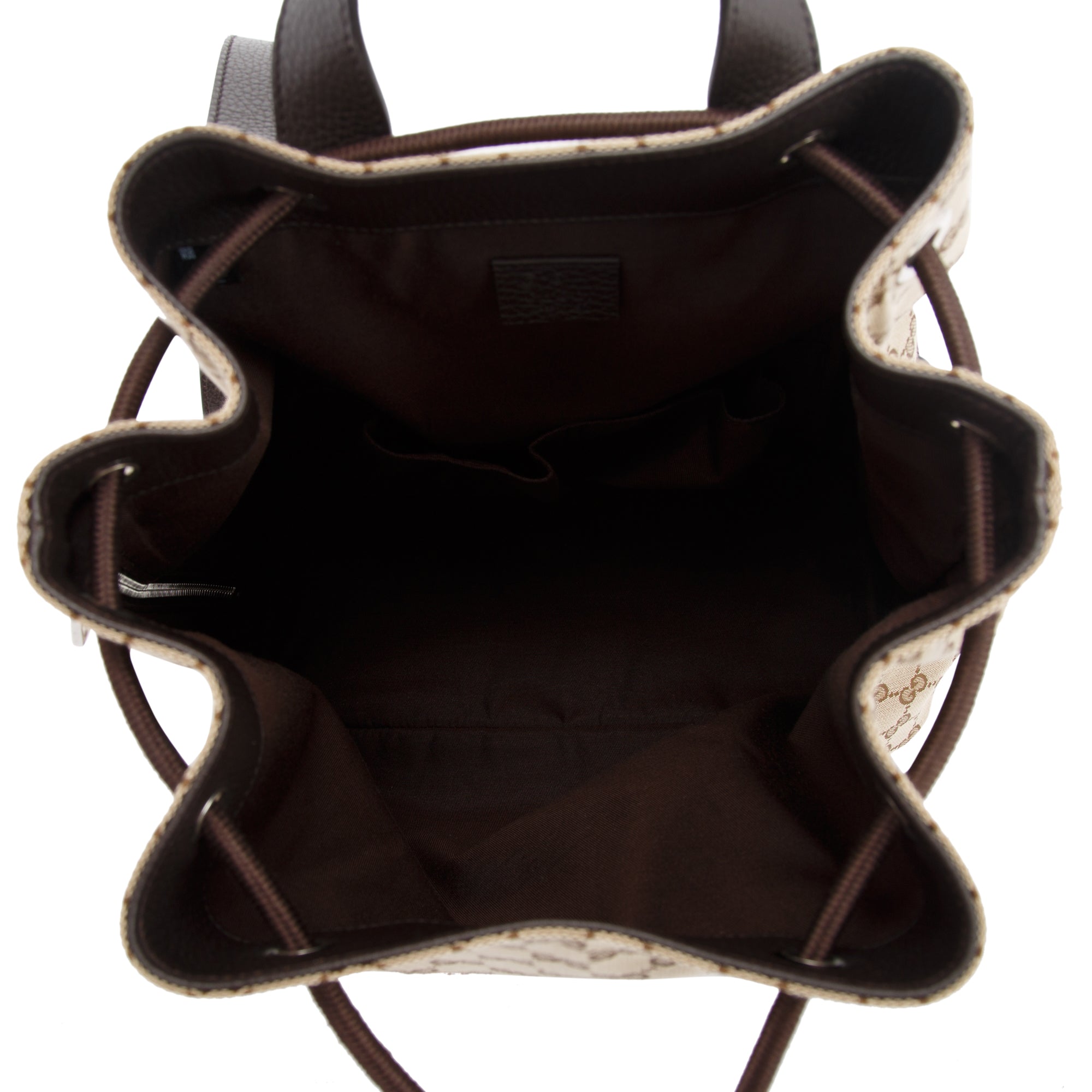 Gucci GG Canvas Drawstring Backpack