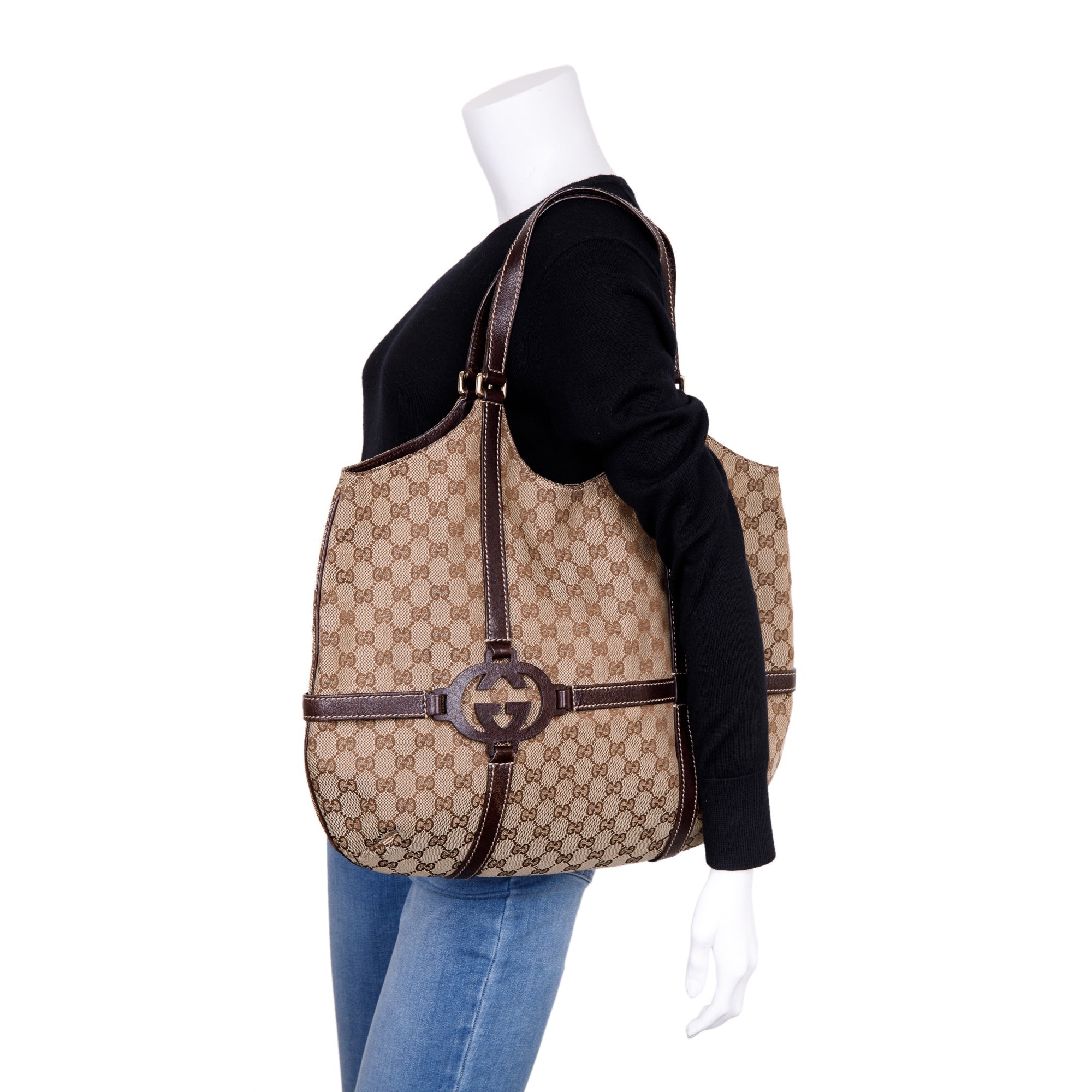 Gucci GG Canvas GG Royal Hobo
