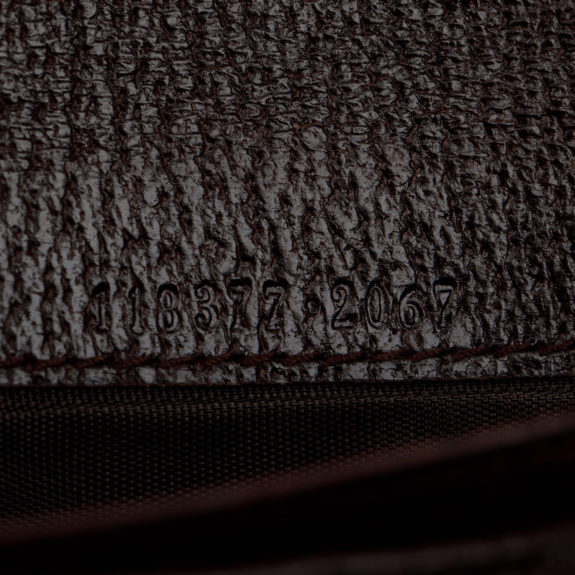 Gucci GG Canvas Long Flap Wallet