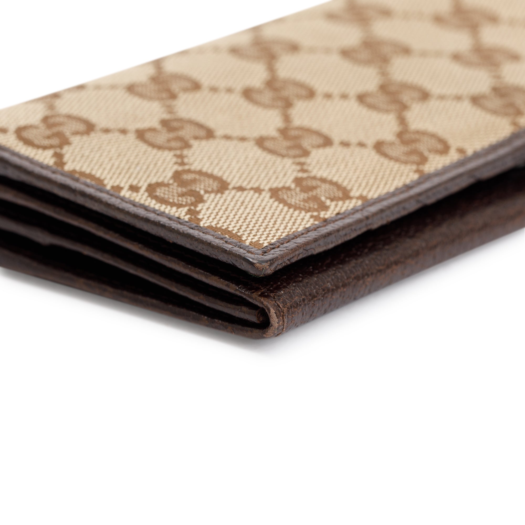 Gucci GG Canvas Long Flap Wallet