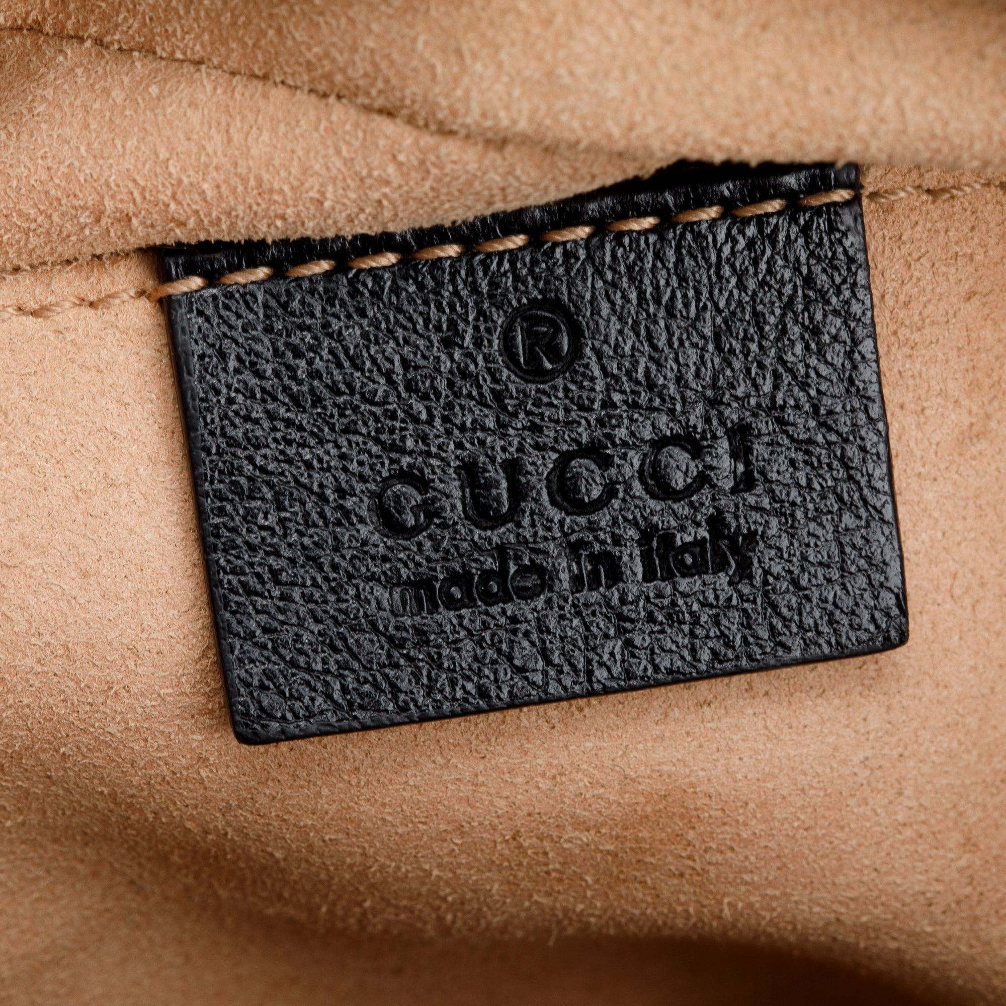 Gucci GG Canvas Marmont Matelasse Small Shoulder Bag