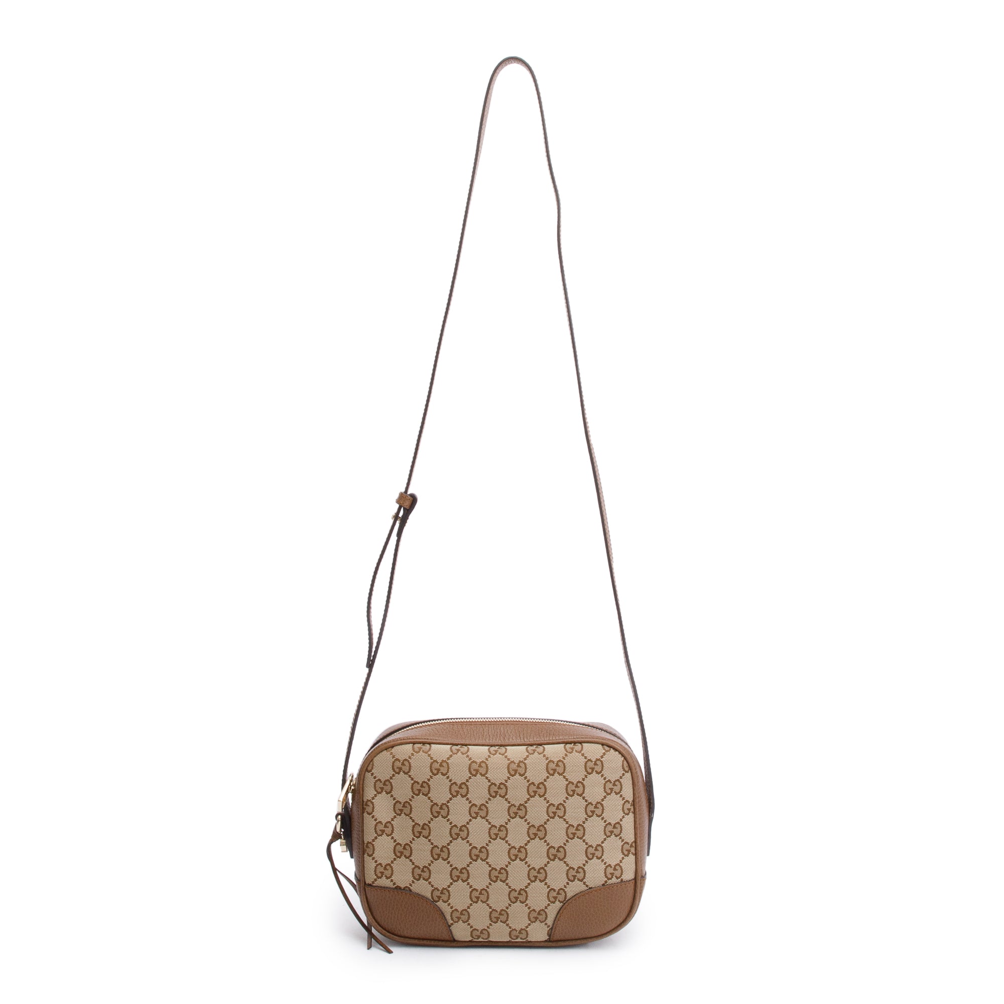 Gucci GG Canvas Mini Bree Crossbody Bag
