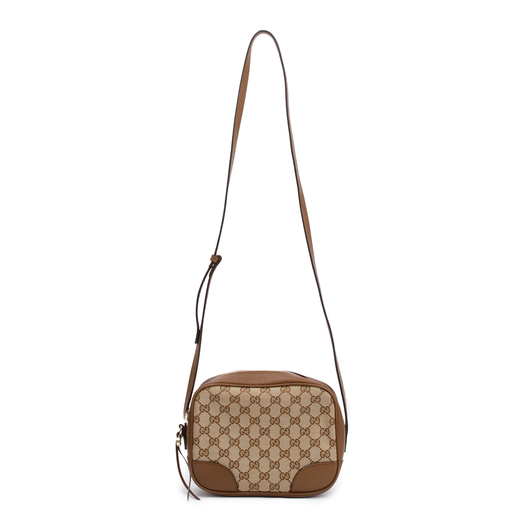 Gucci GG Canvas Mini Bree Crossbody Bag