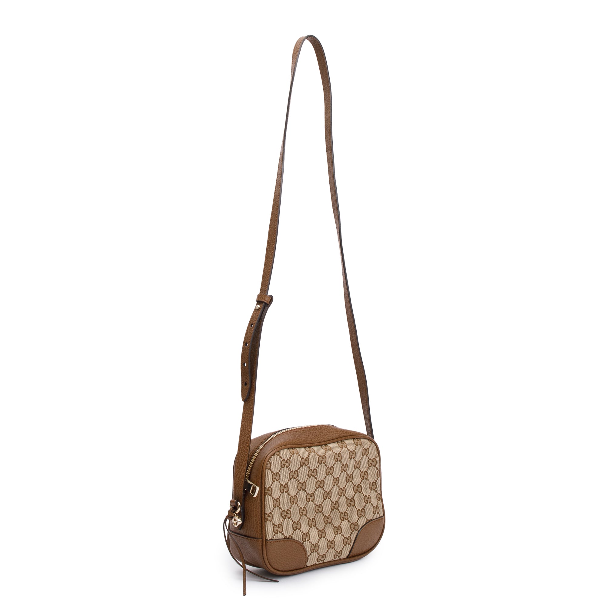 Gucci GG Canvas Mini Bree Crossbody Bag