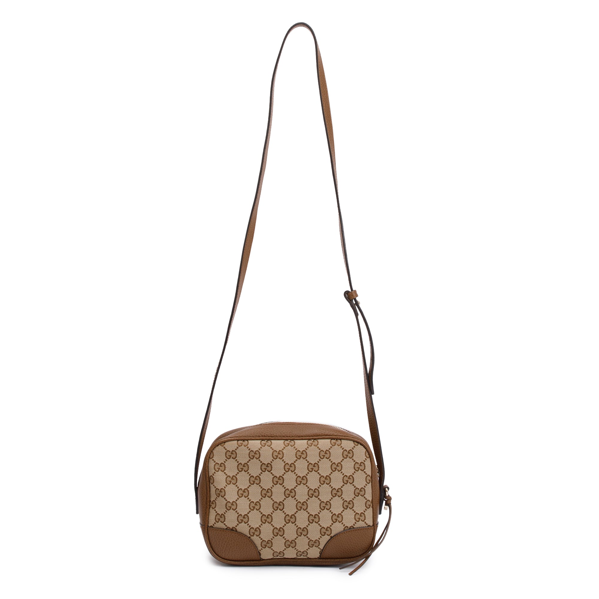 Gucci GG Canvas Mini Bree Crossbody Bag