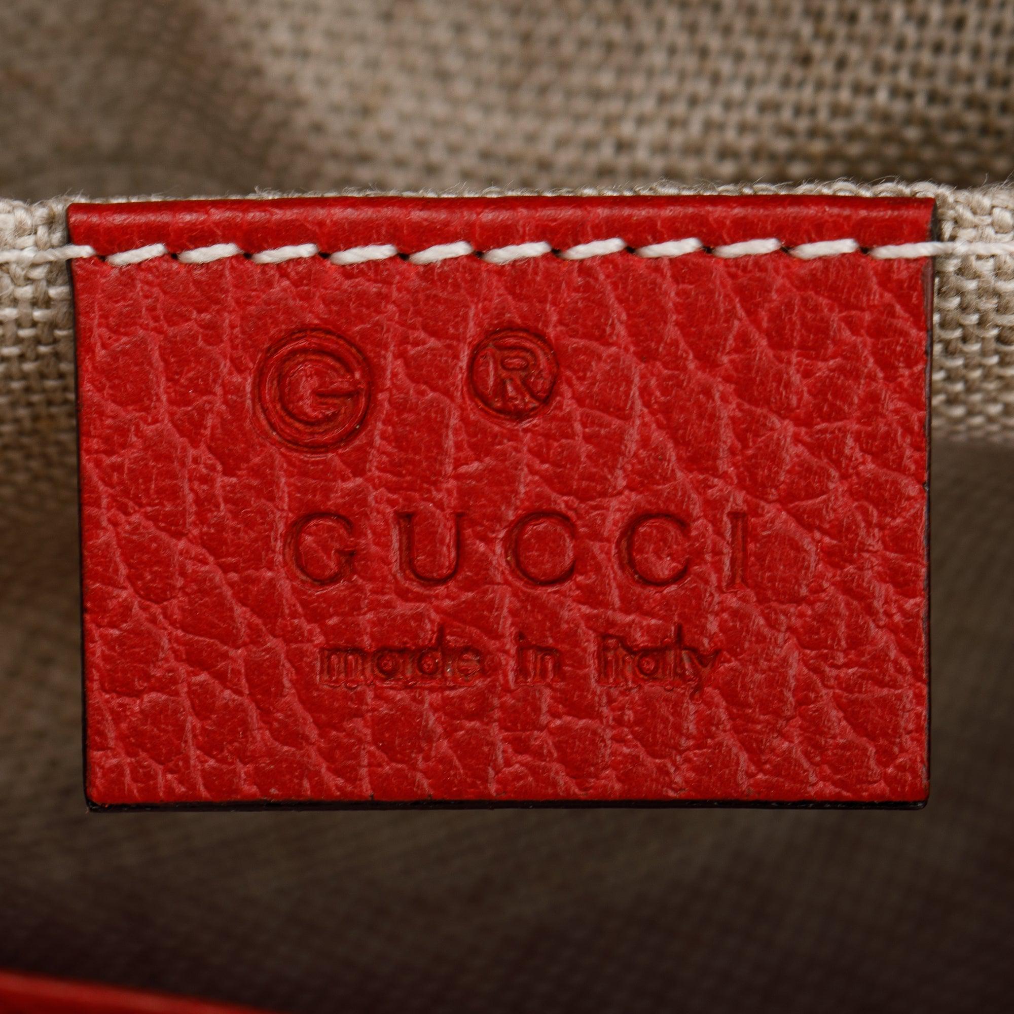 Gucci GG Canvas Mini Bree Crossbody Bag