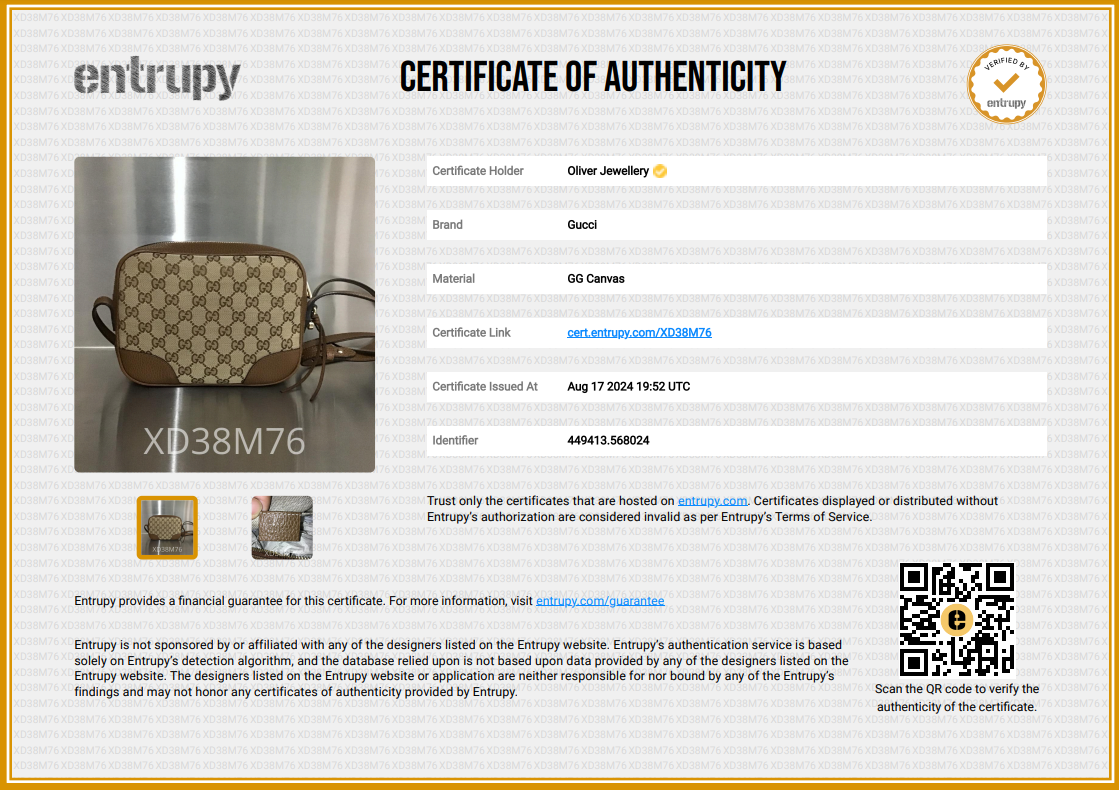 Gucci GG Canvas Mini Bree Crossbody Bag