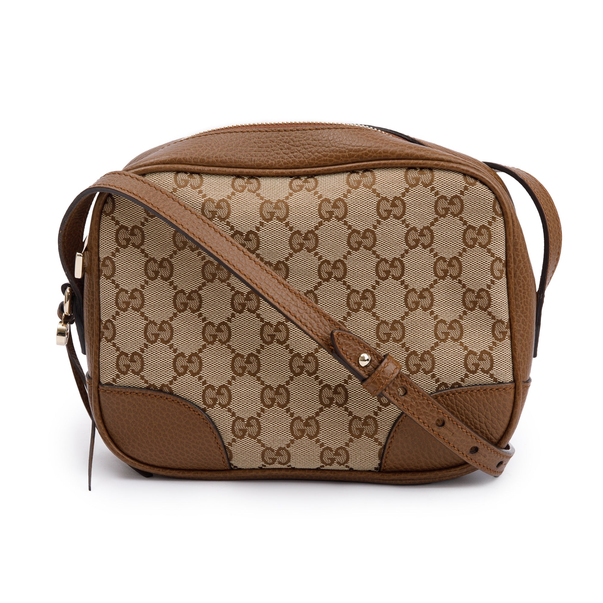 Gucci GG Canvas Mini Bree Crossbody Bag