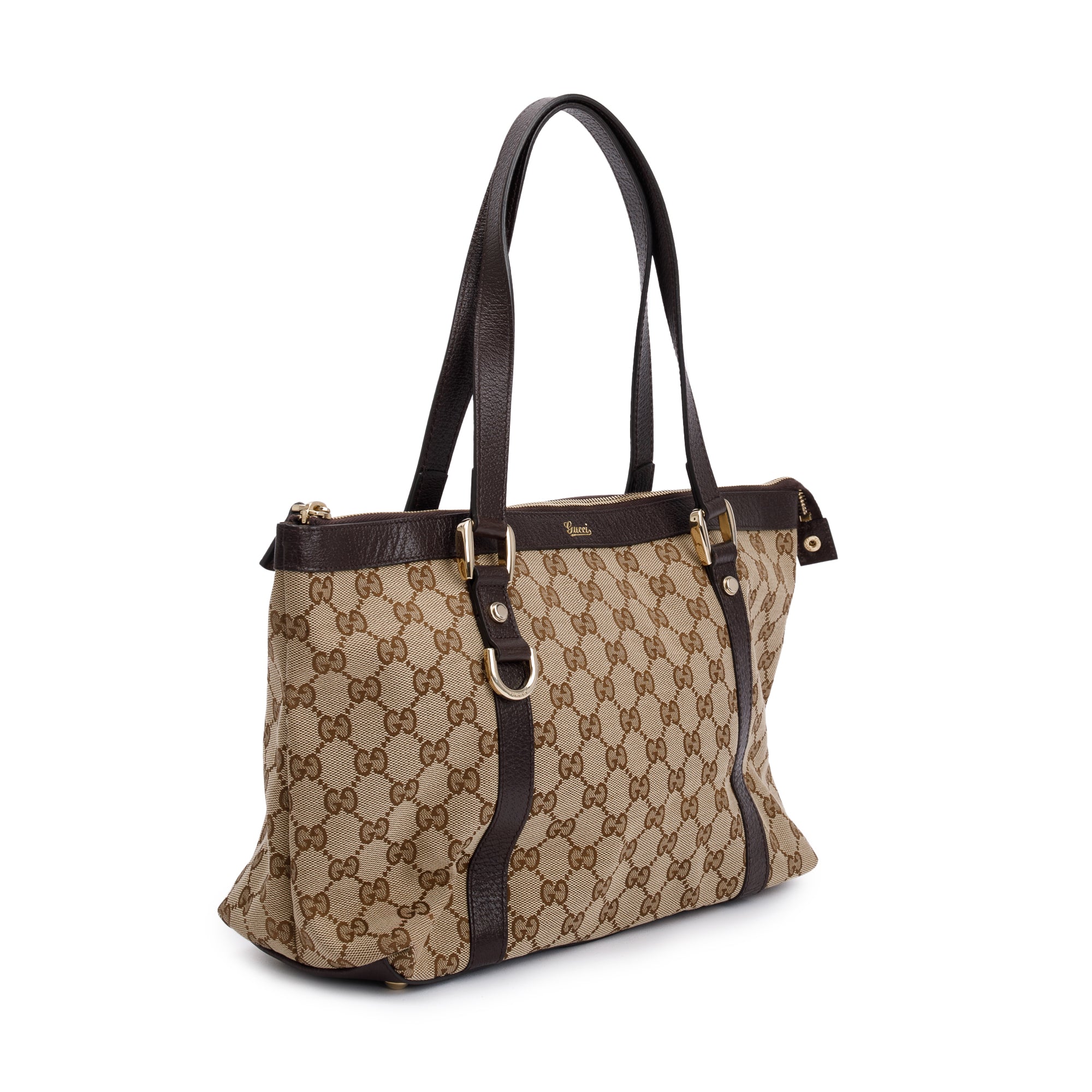 Gucci GG Canvas Small Abbey Tote Bag